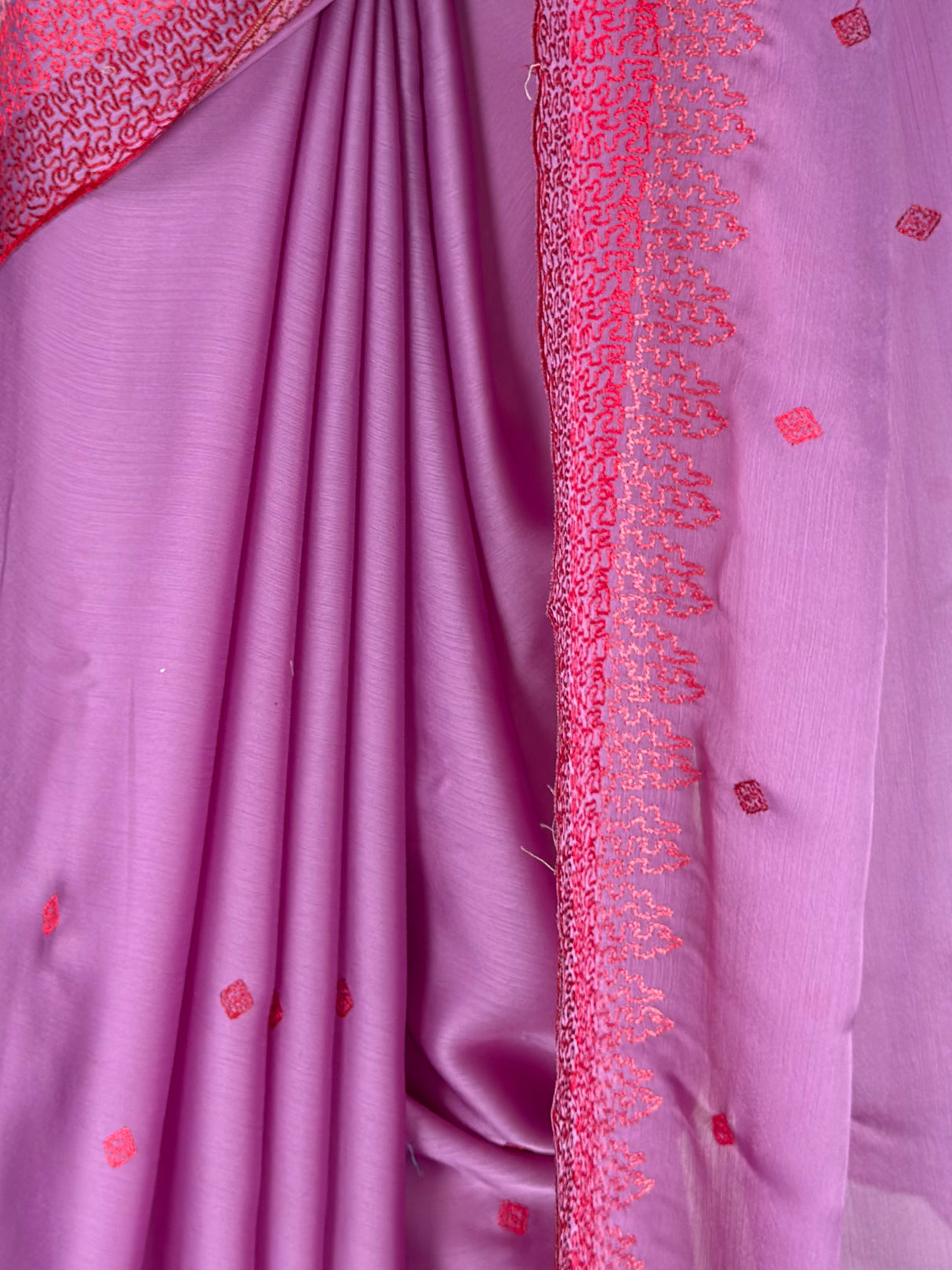 MIMOSA Violet Saree Saree — fleets shot full lifestyle