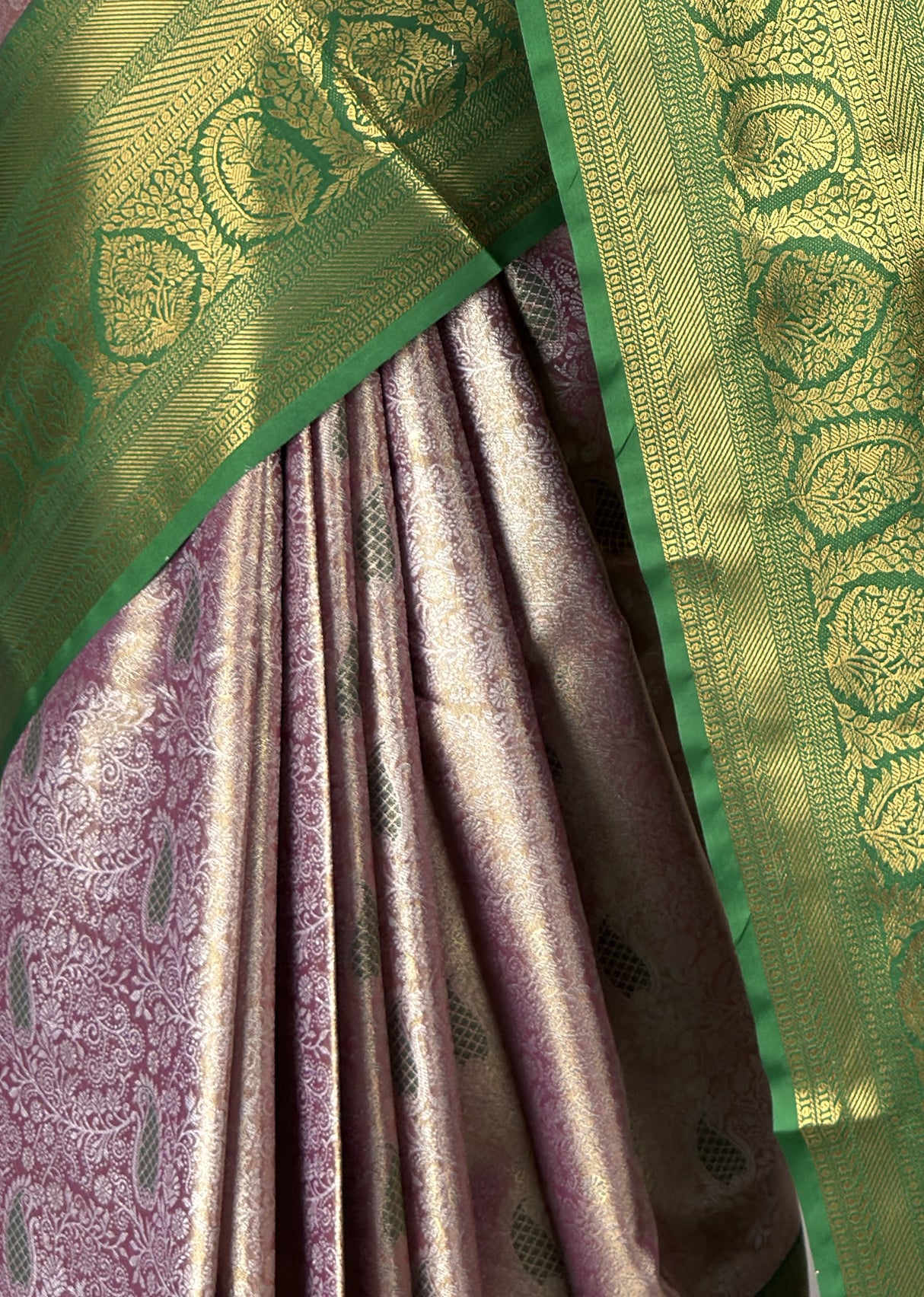 MIMOSA Magenta Kanjivaram Art Silk Saree β fleets shot full lifestyle