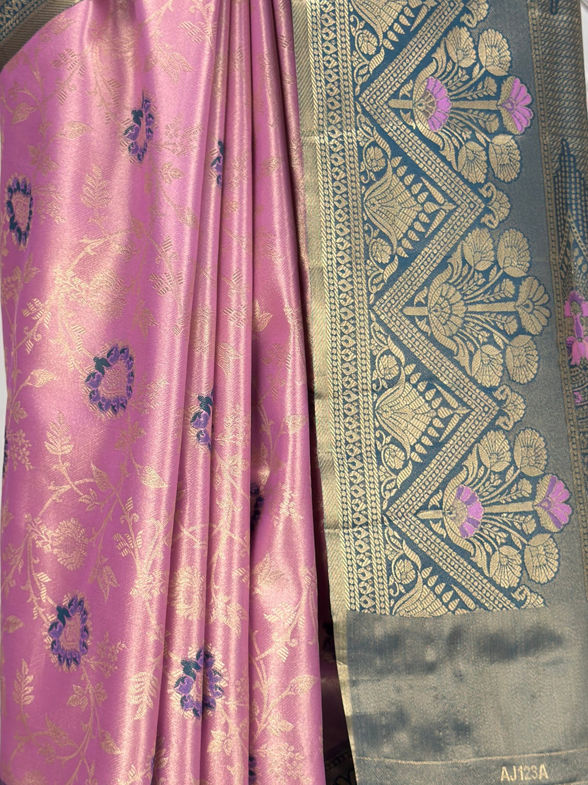 MIMOSA Pink Saree Saree — fleets shot full lifestyle