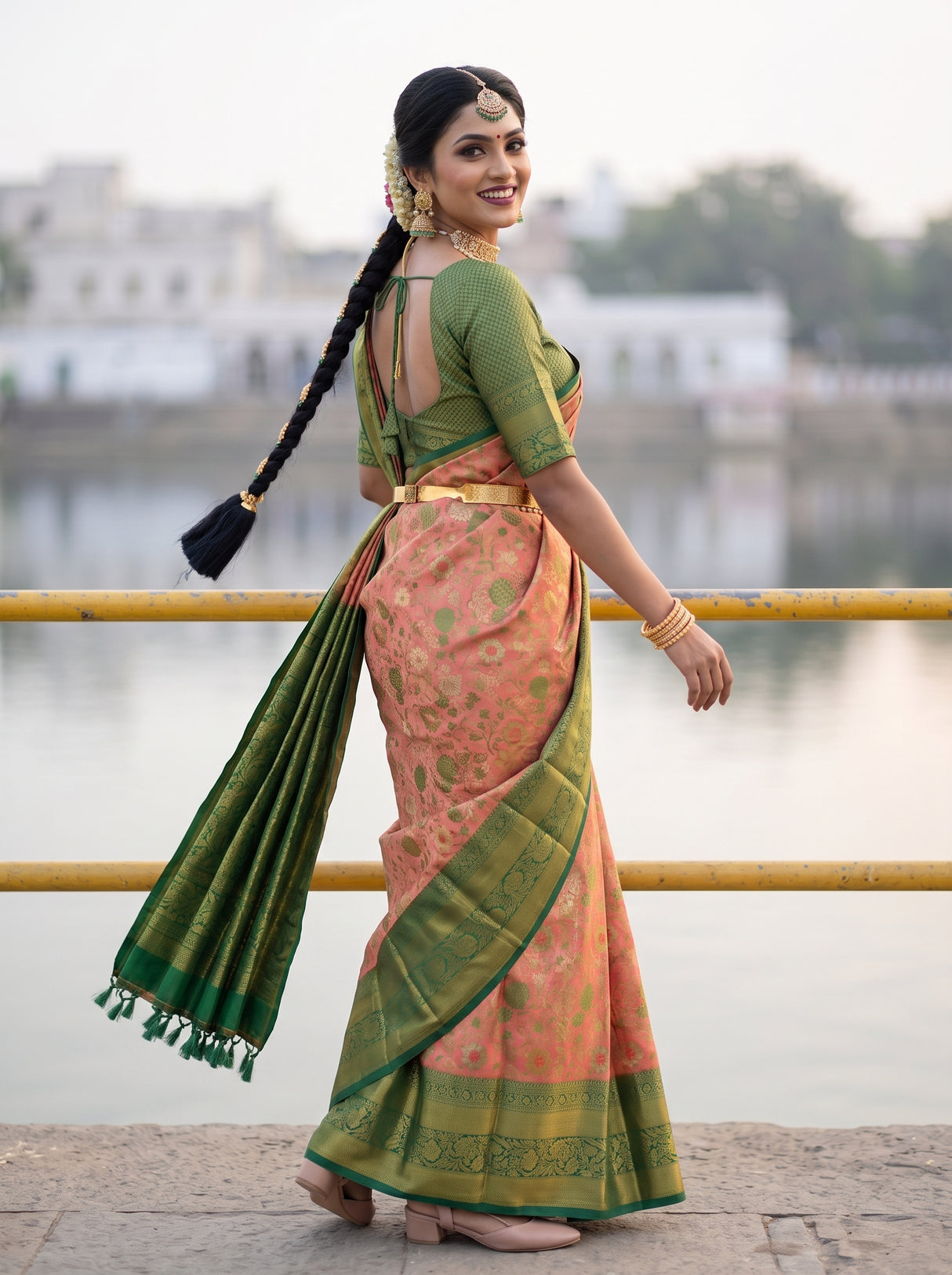 MIMOSA Saree Saree — pose 9 styling detail