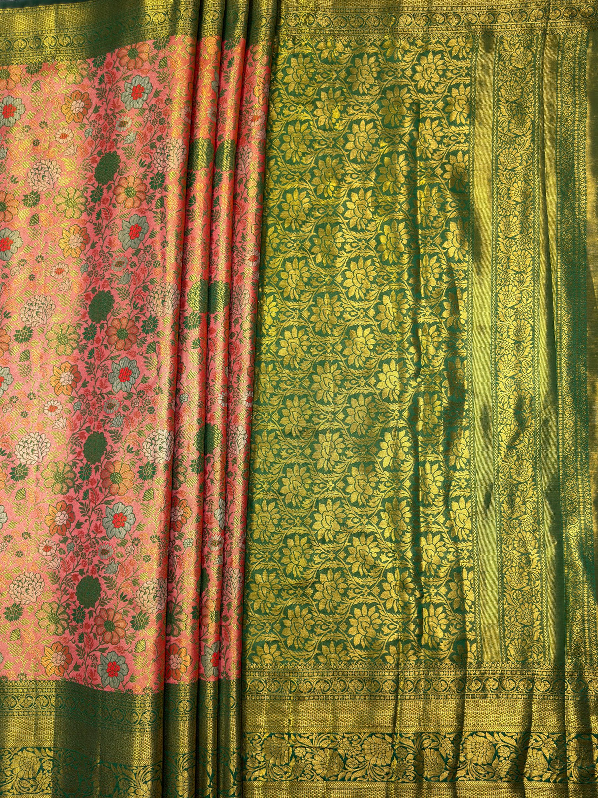MIMOSA Saree Saree — pallu and zari work detail