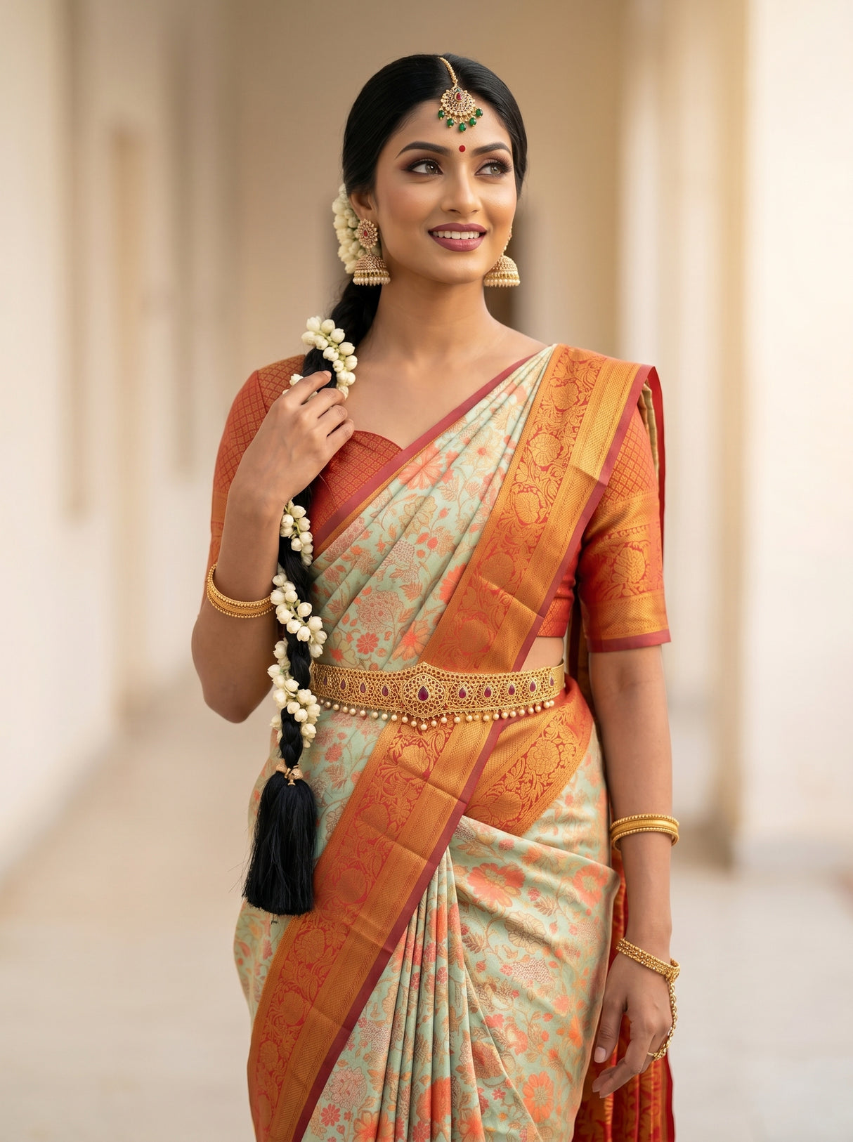 MIMOSA Saree Saree — pose 10 styling detail