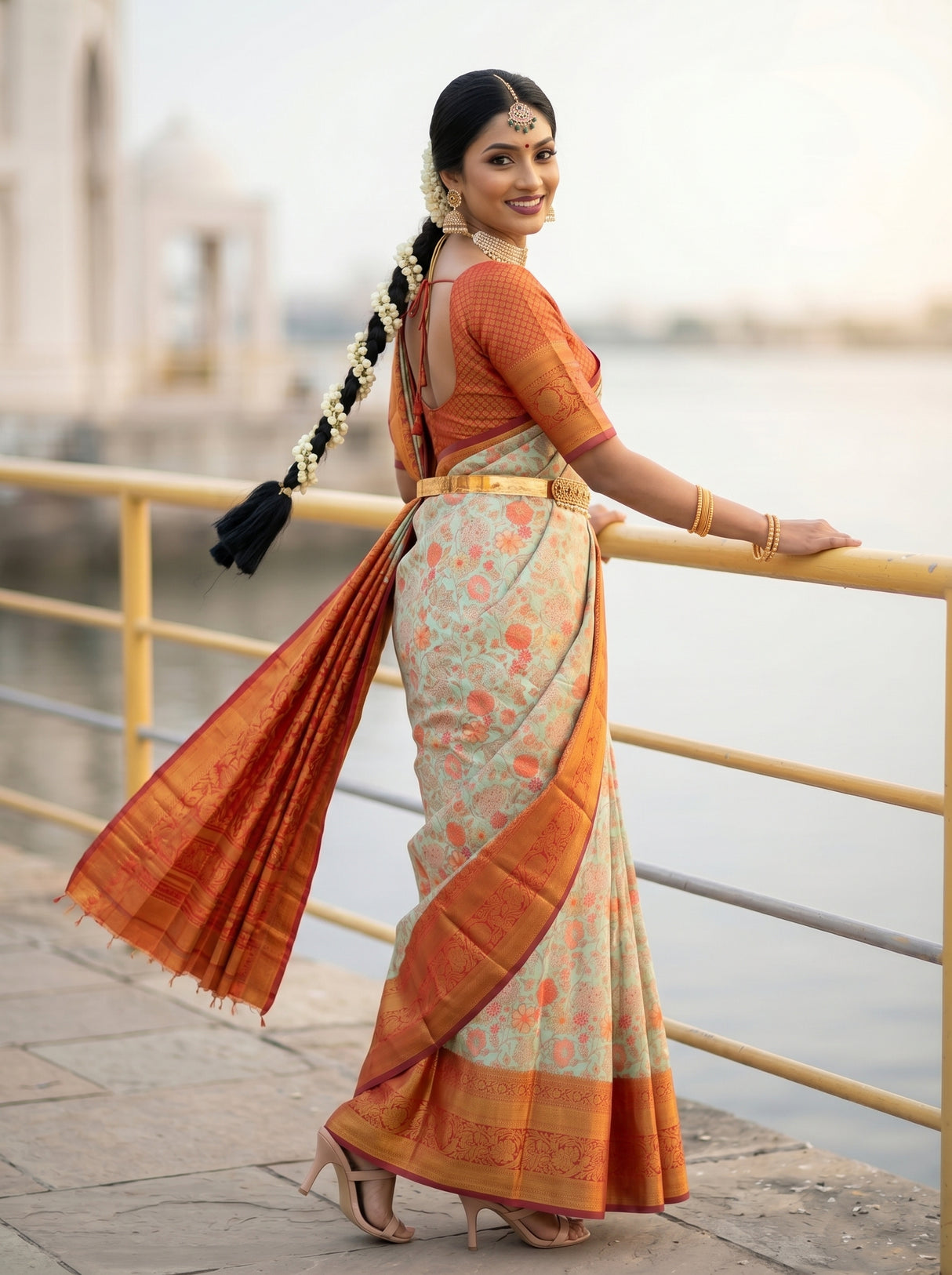 MIMOSA Saree Saree — pose 9 styling detail