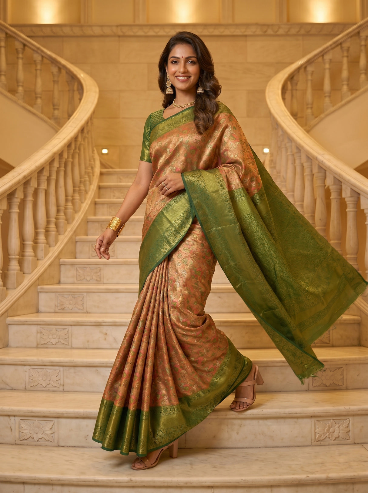 MIMOSA Saree Saree — pose 6 styling detail