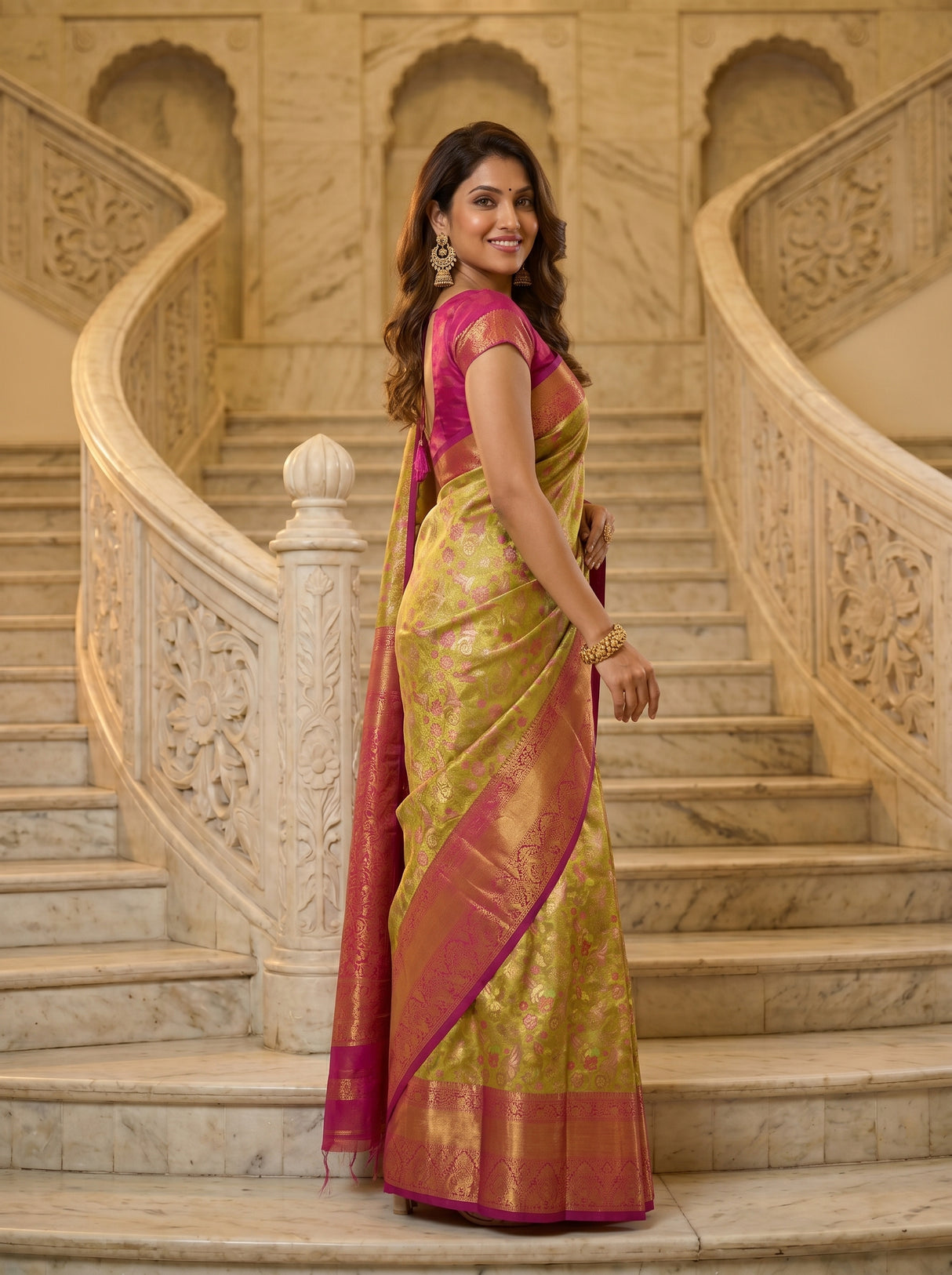 MIMOSA Saree Saree — pose 5 styling detail