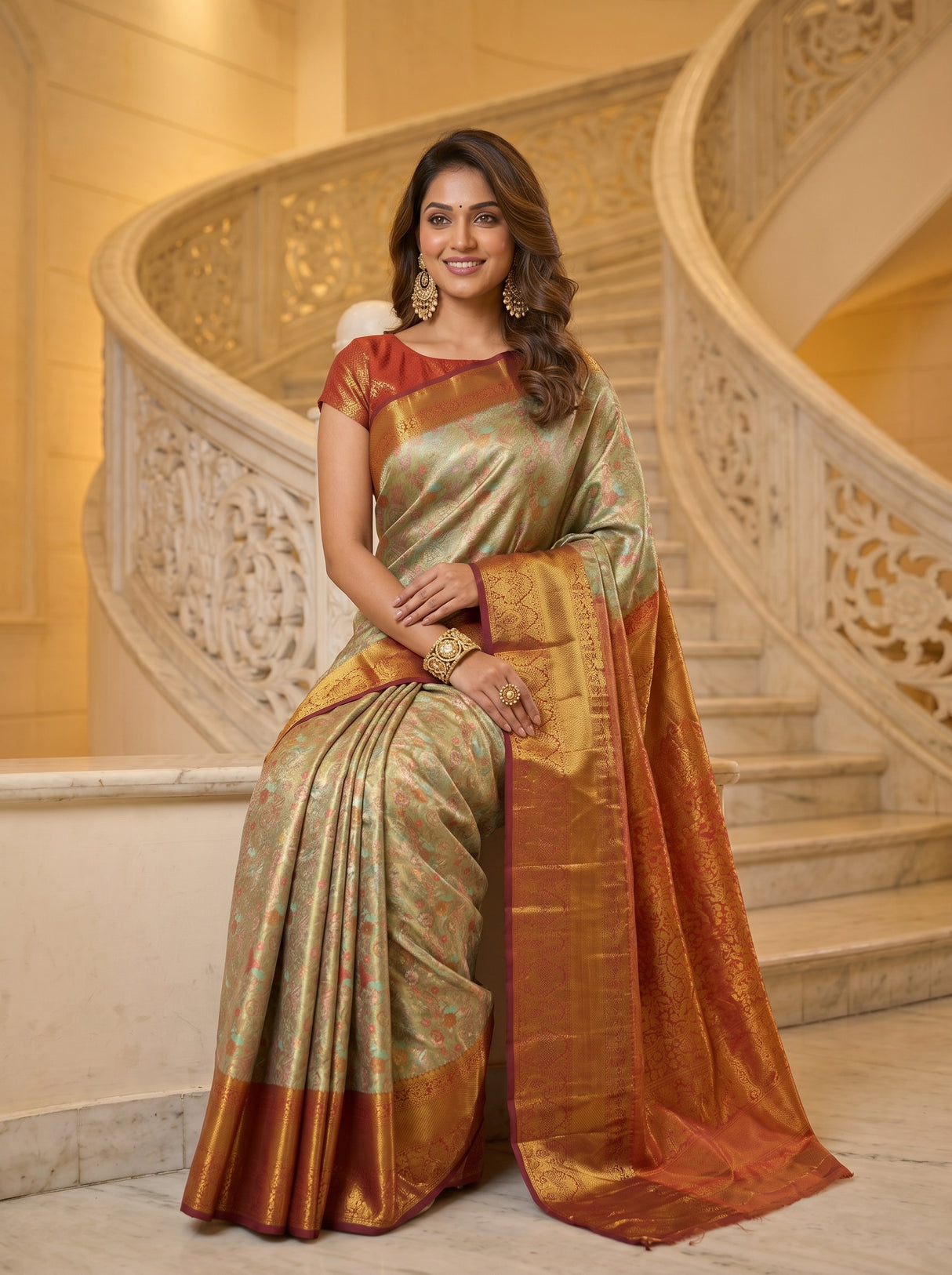 MIMOSA Saree Saree — pose 8 styling detail