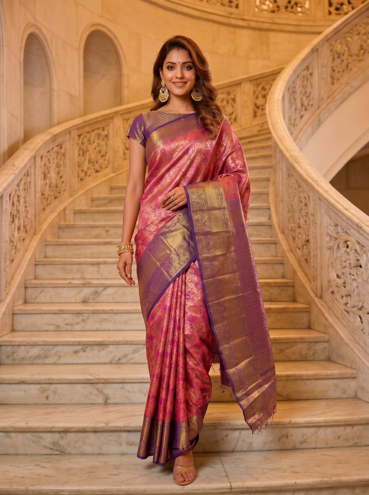 MIMOSA Saree Saree — pose 6 styling detail