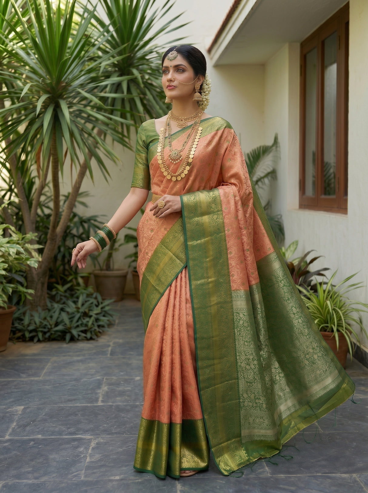 MIMOSA Saree Saree — pose 5 styling detail