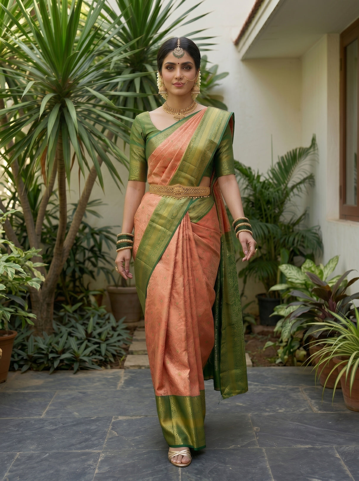 MIMOSA Saree Saree — pose 6 styling detail