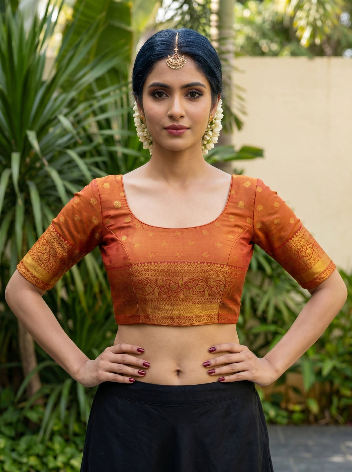 MIMOSA Saree Saree — blouse close-up