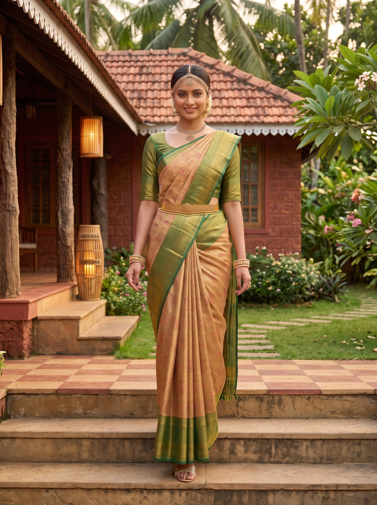 MIMOSA Saree Saree — pose 6 styling detail