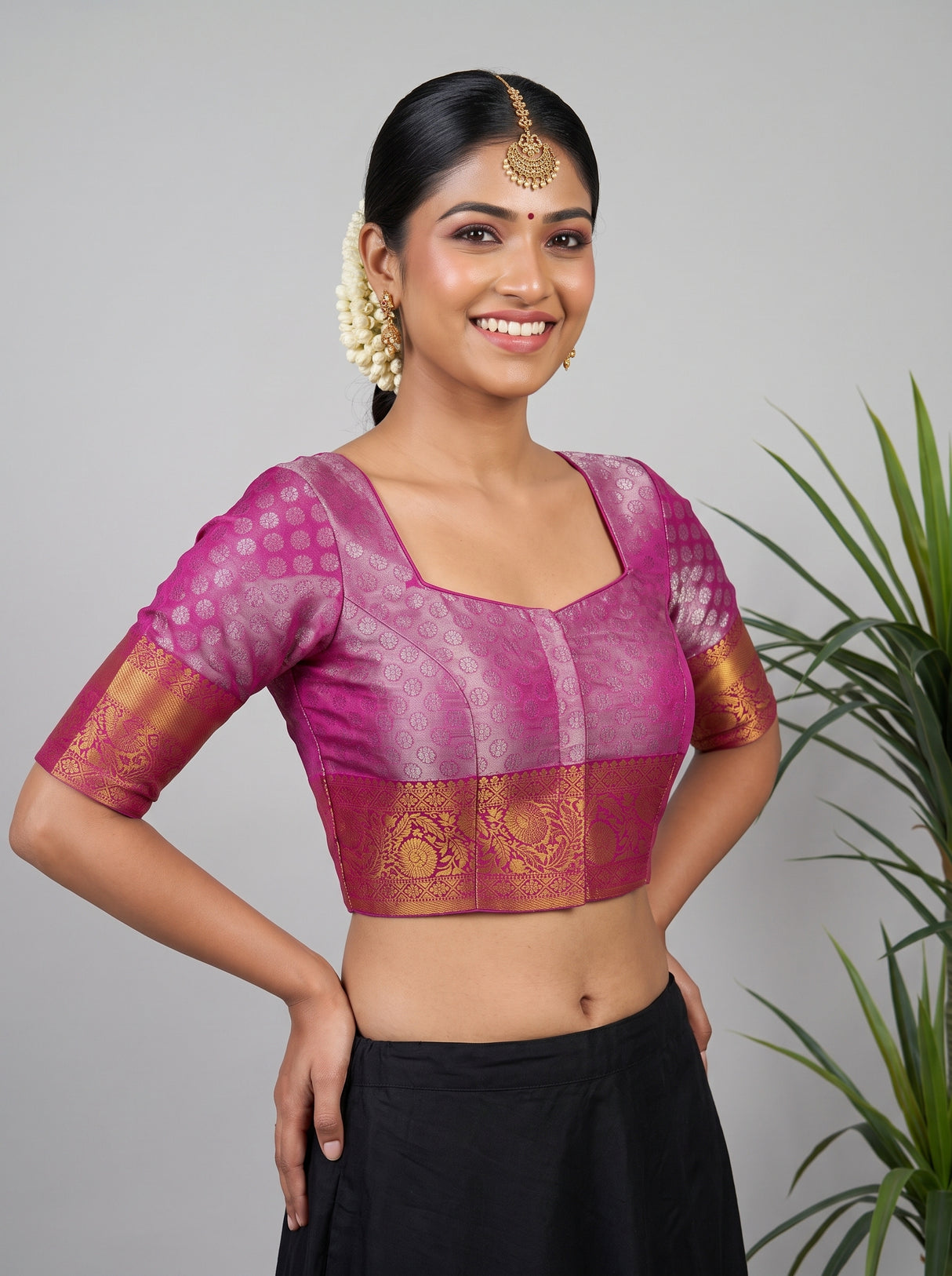 MIMOSA Saree Saree — blouse close-up