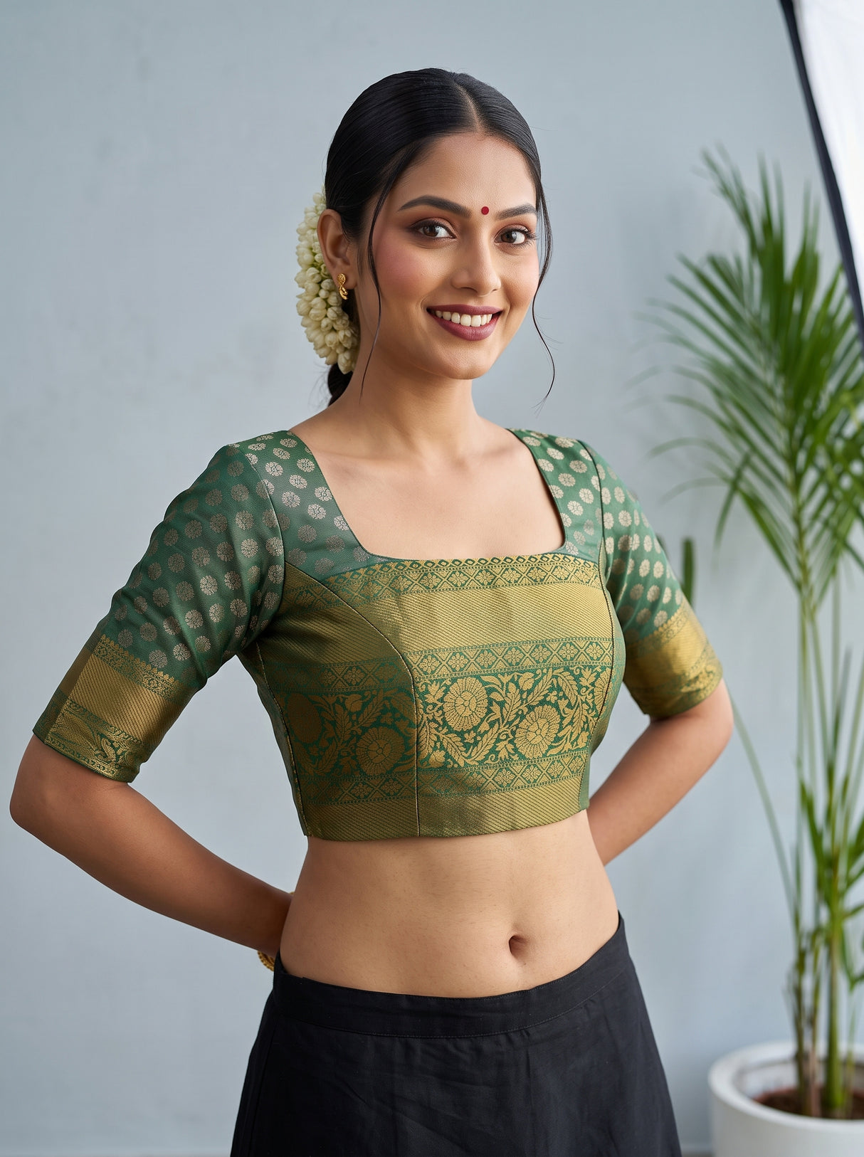 MIMOSA Saree Saree — blouse close-up
