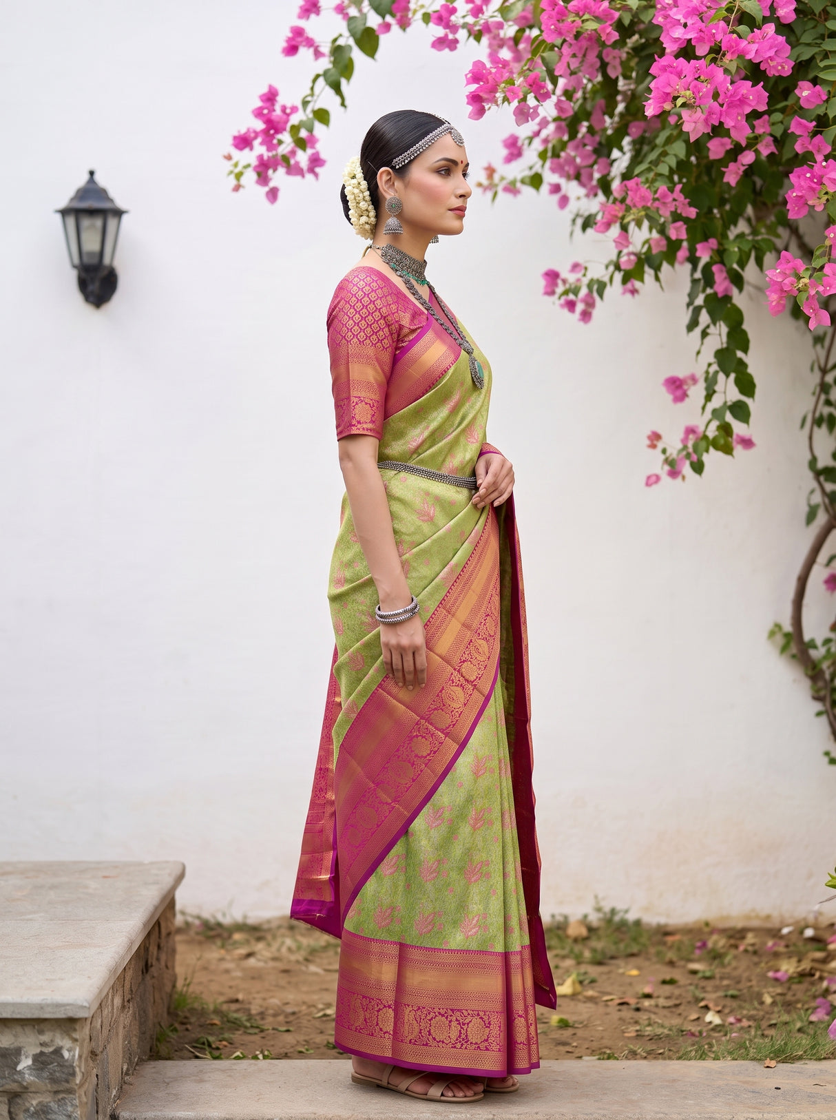 MIMOSA Saree Saree — pose 3 styling detail