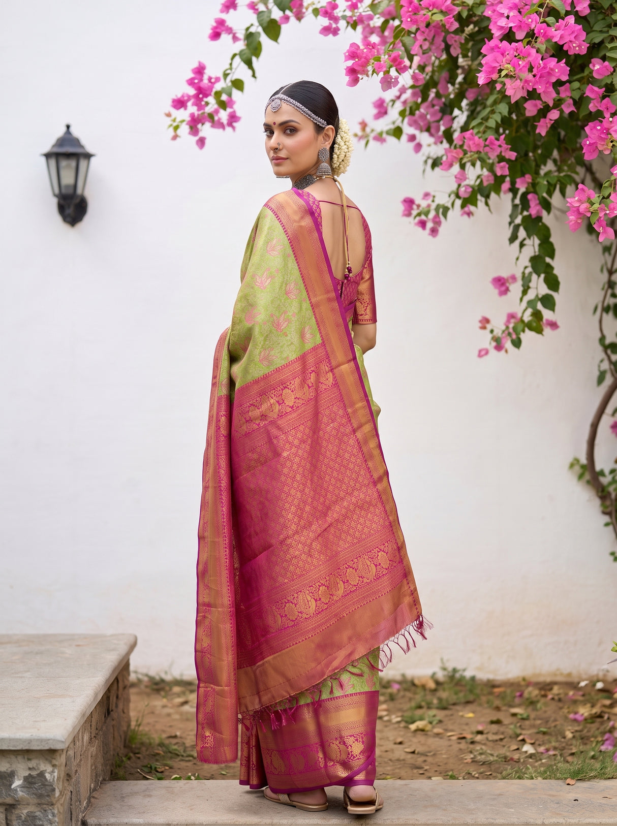 MIMOSA Saree Saree — pose 9 styling detail