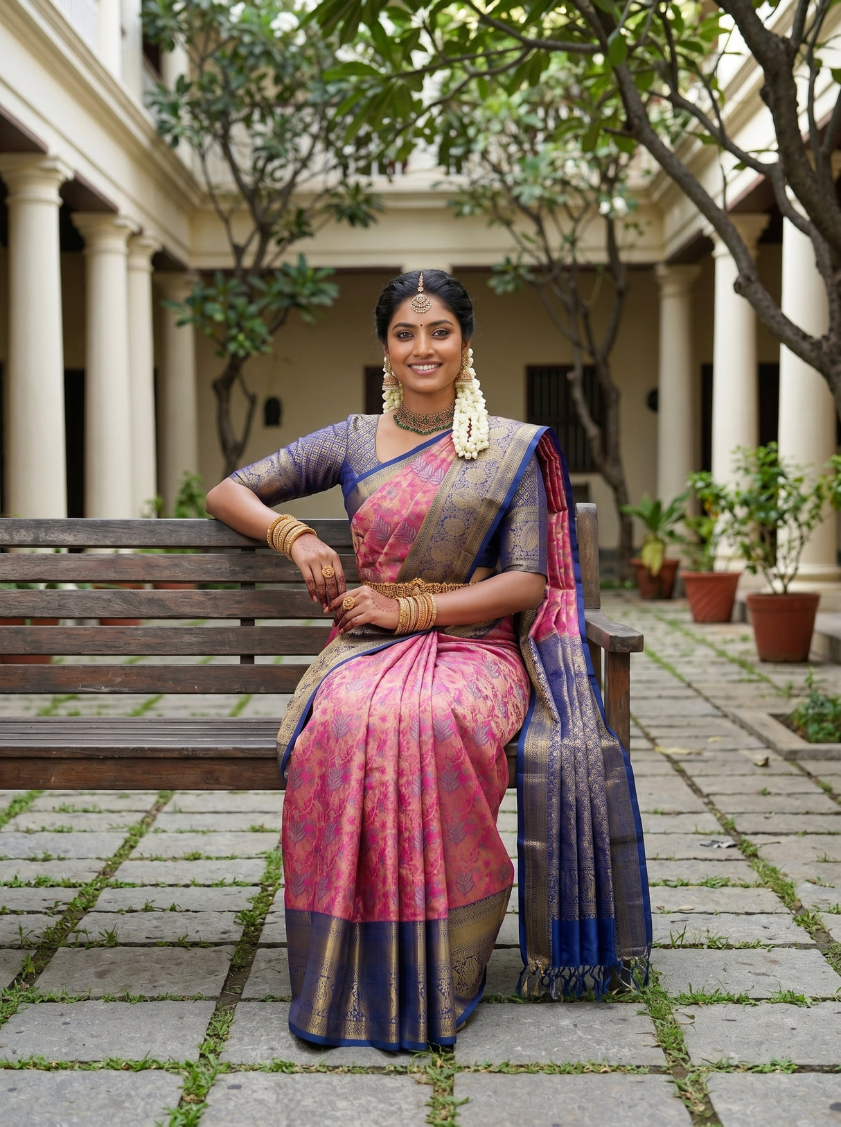 MIMOSA Saree Saree — pose 8 styling detail