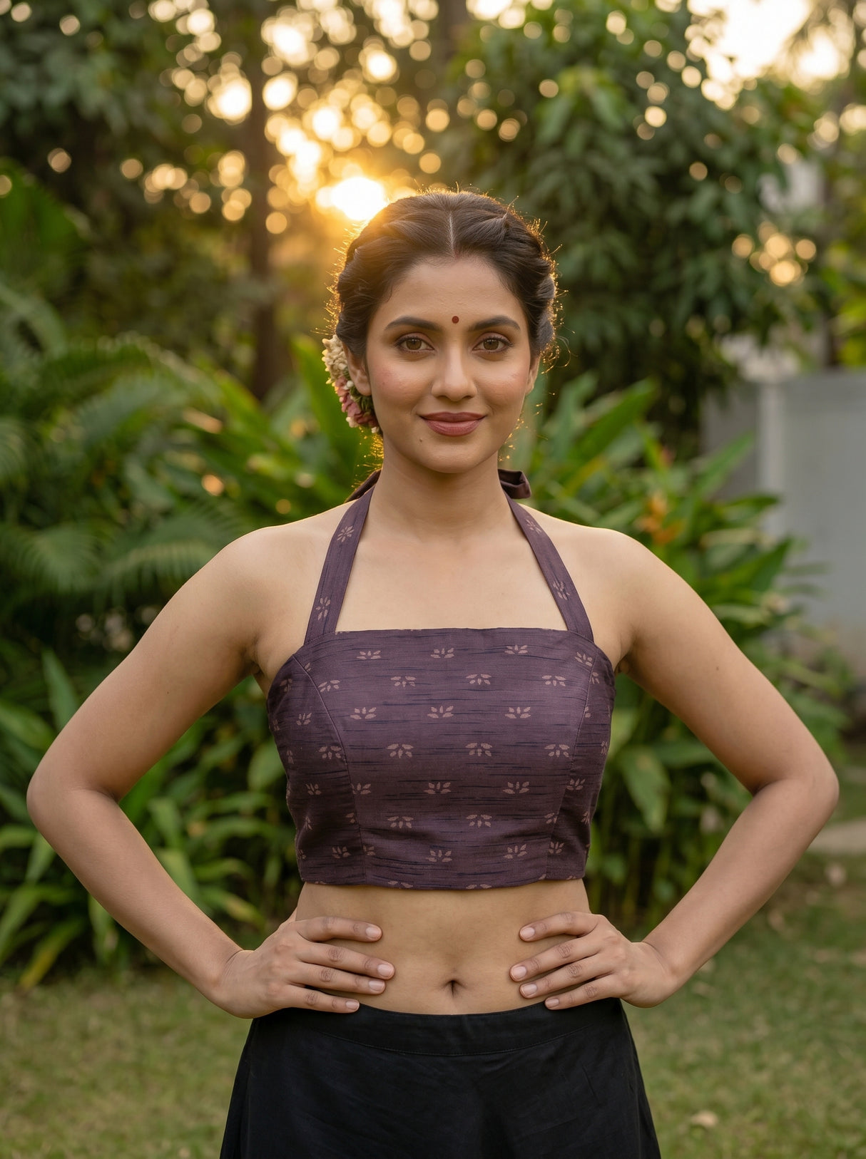 MIMOSA Saree Saree — blouse close-up