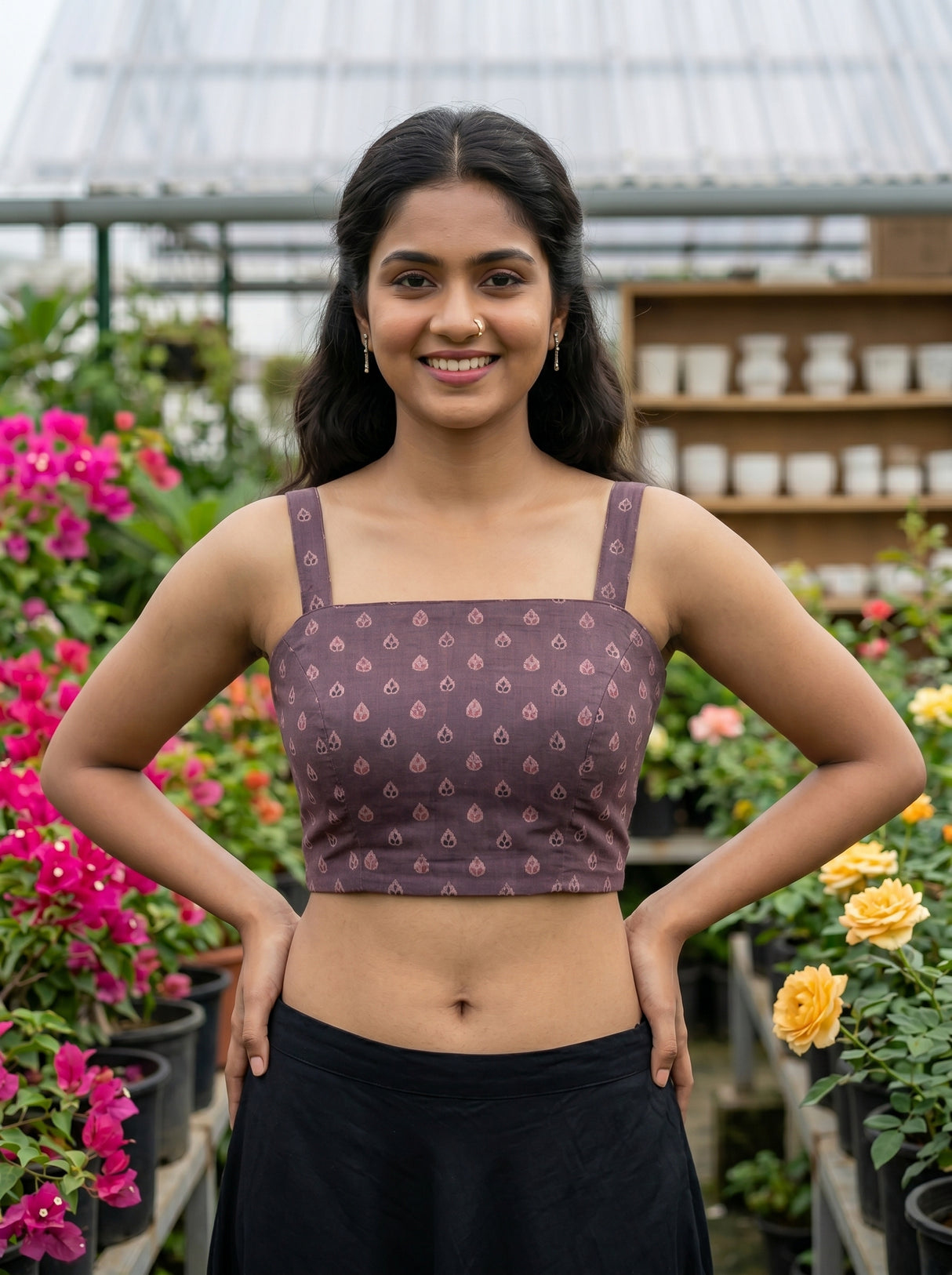 MIMOSA Saree Saree — blouse close-up