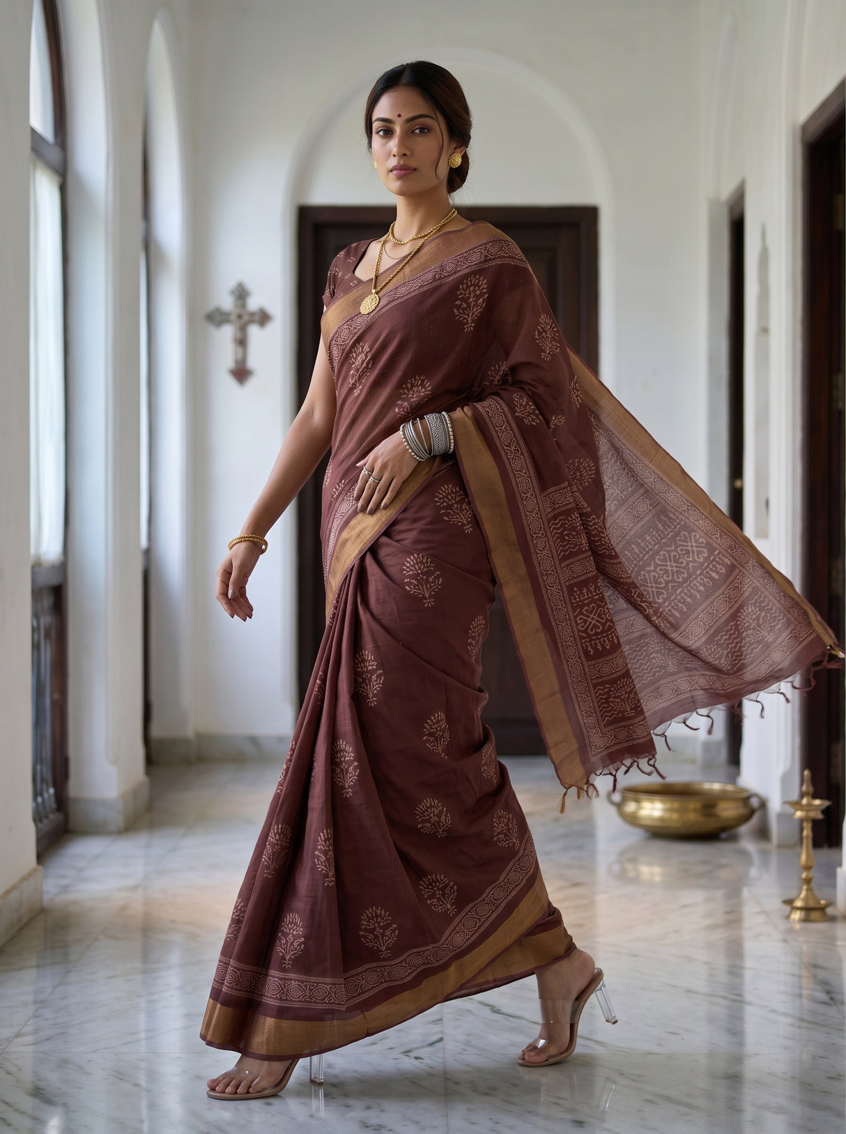 MIMOSA Saree Saree — pose 5 styling detail