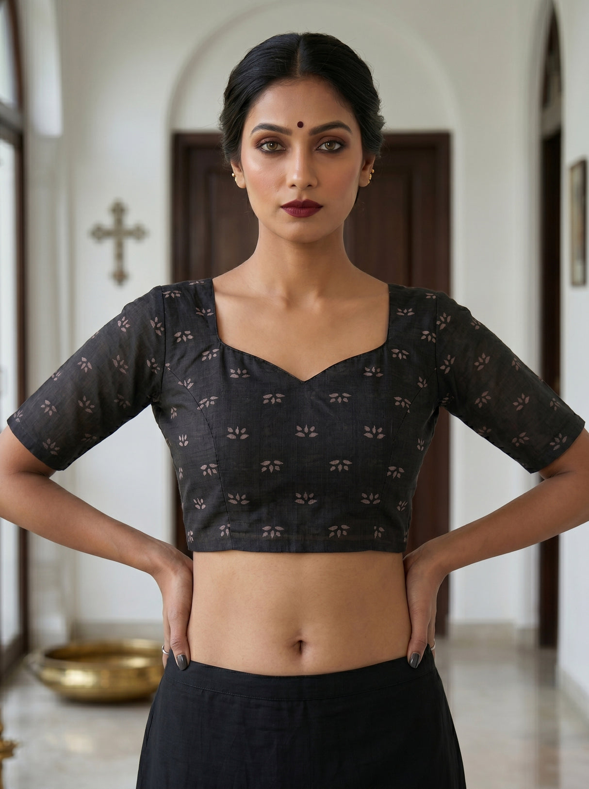 MIMOSA Saree Saree — blouse close-up