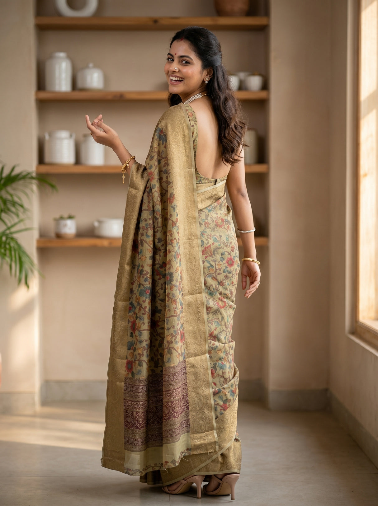 MIMOSA Saree Saree — pose 7 styling detail