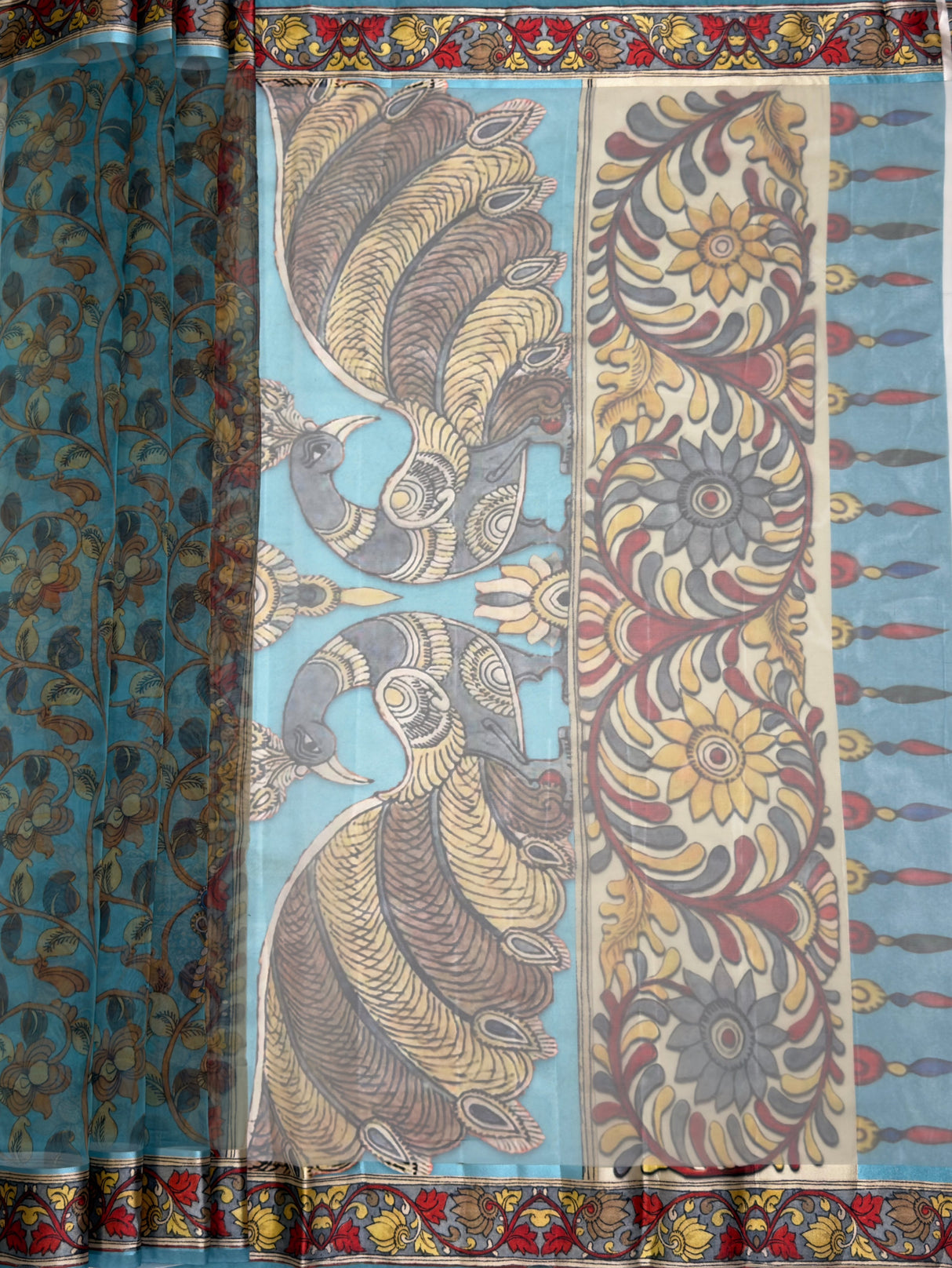 MIMOSA Ananda Saree Saree — pallu and zari work detail