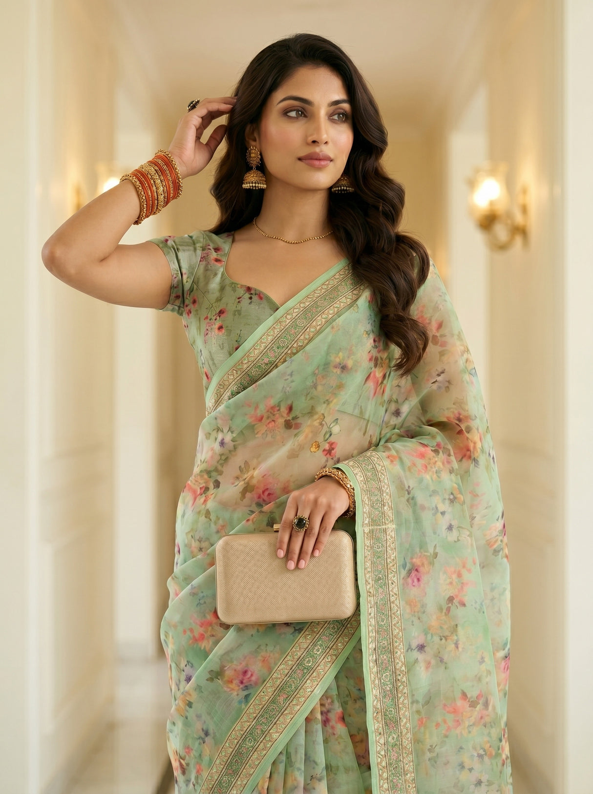 MIMOSA Saree Saree — pose 10 styling detail