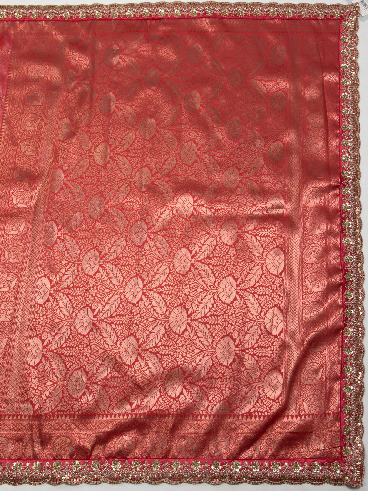MIMOSA Saree Saree — pallu and zari work detail