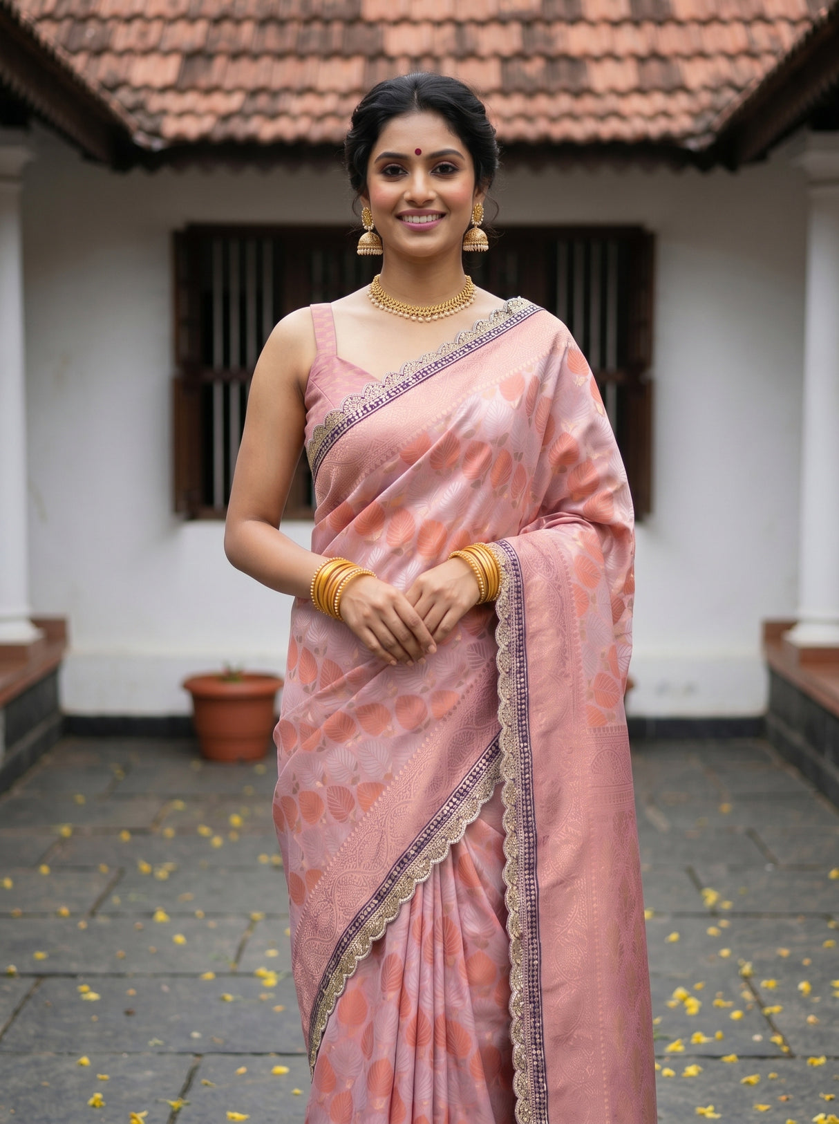 MIMOSA Saree Saree — pose 10 styling detail