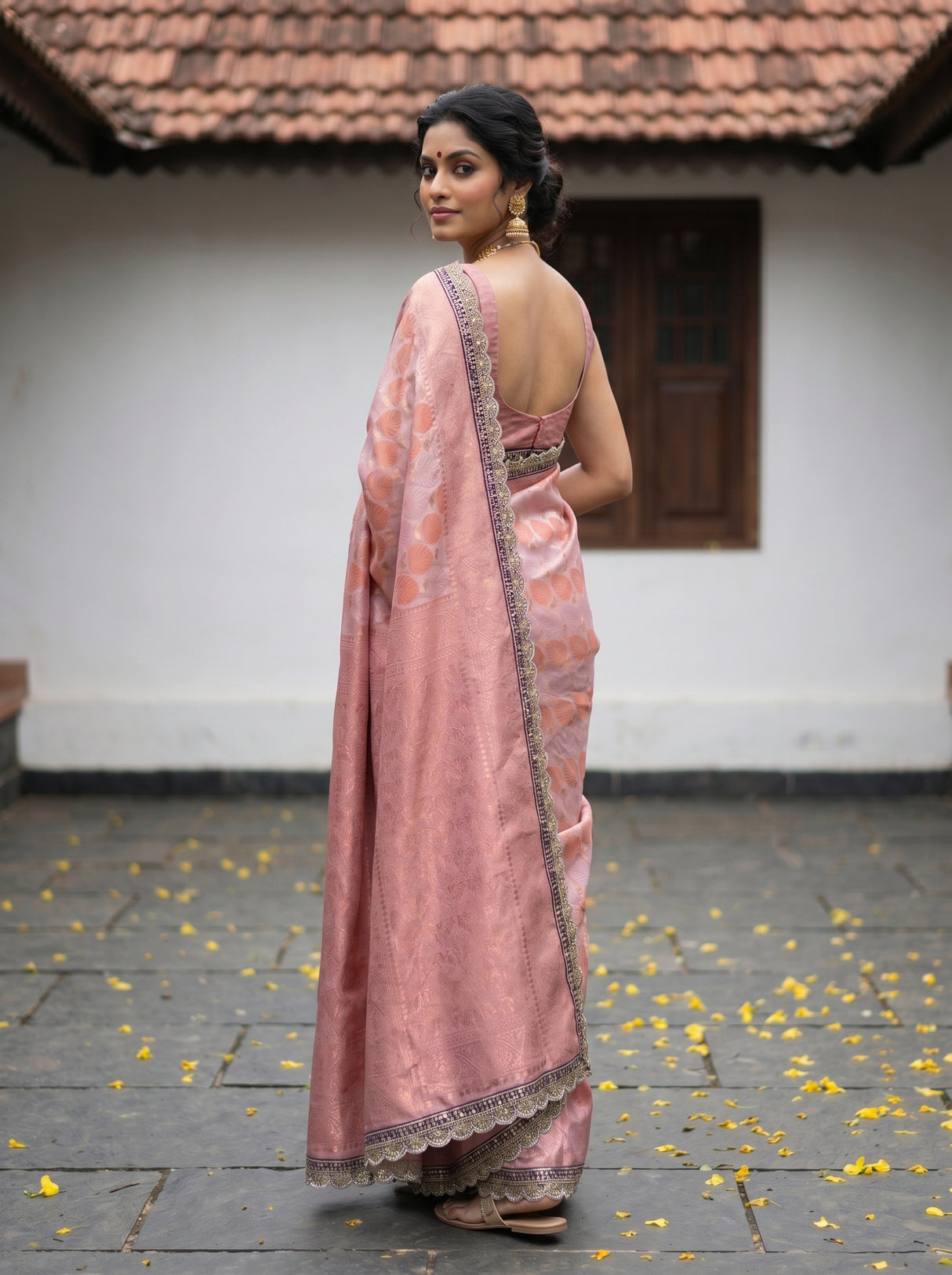 MIMOSA Saree Saree — pose 7 styling detail