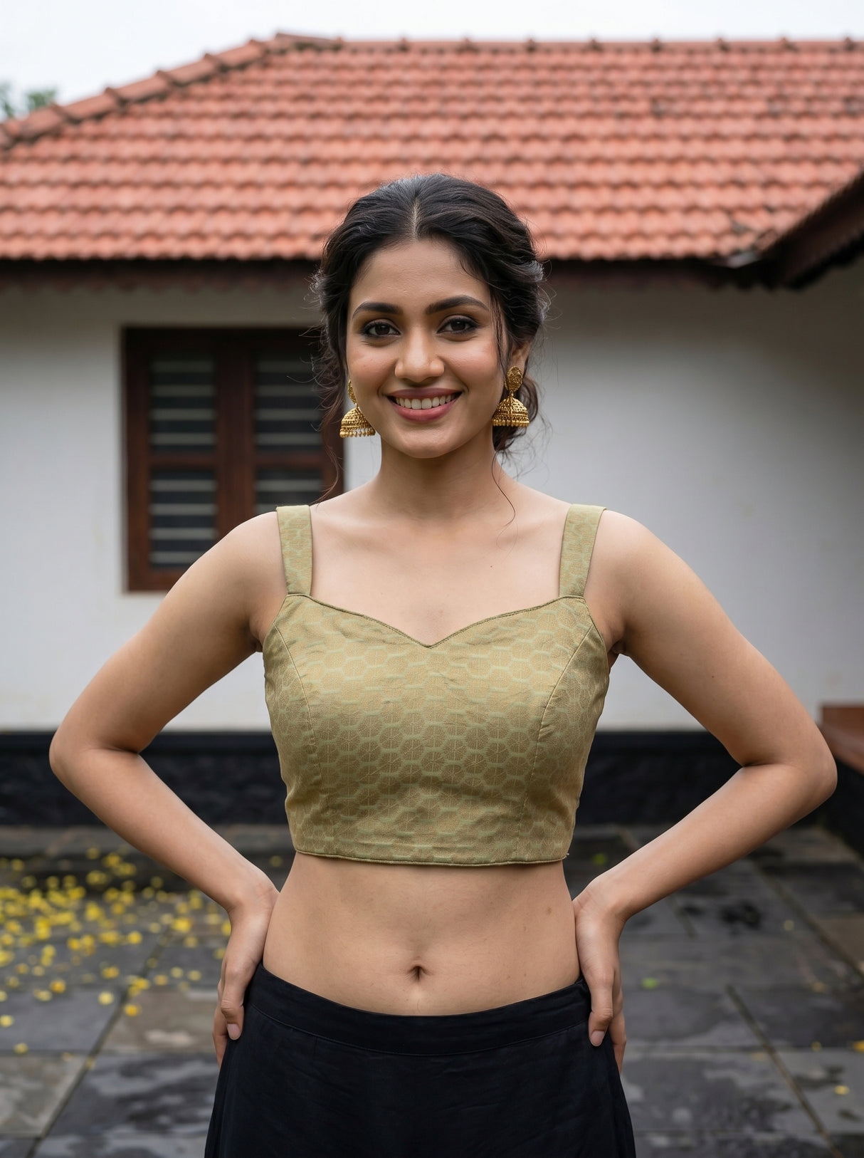 MIMOSA Saree Saree — blouse close-up