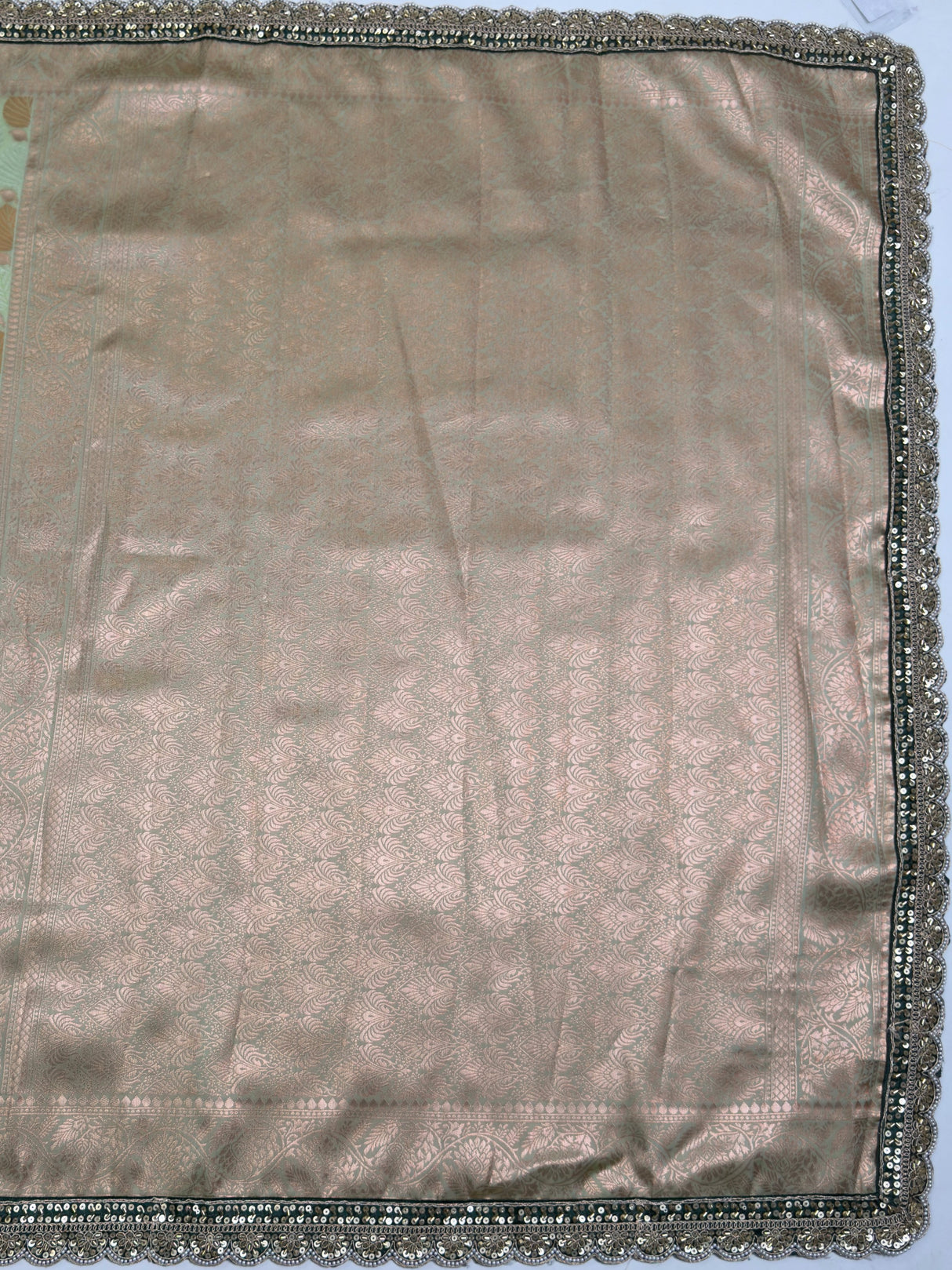 MIMOSA Saree Saree — pallu and zari work detail