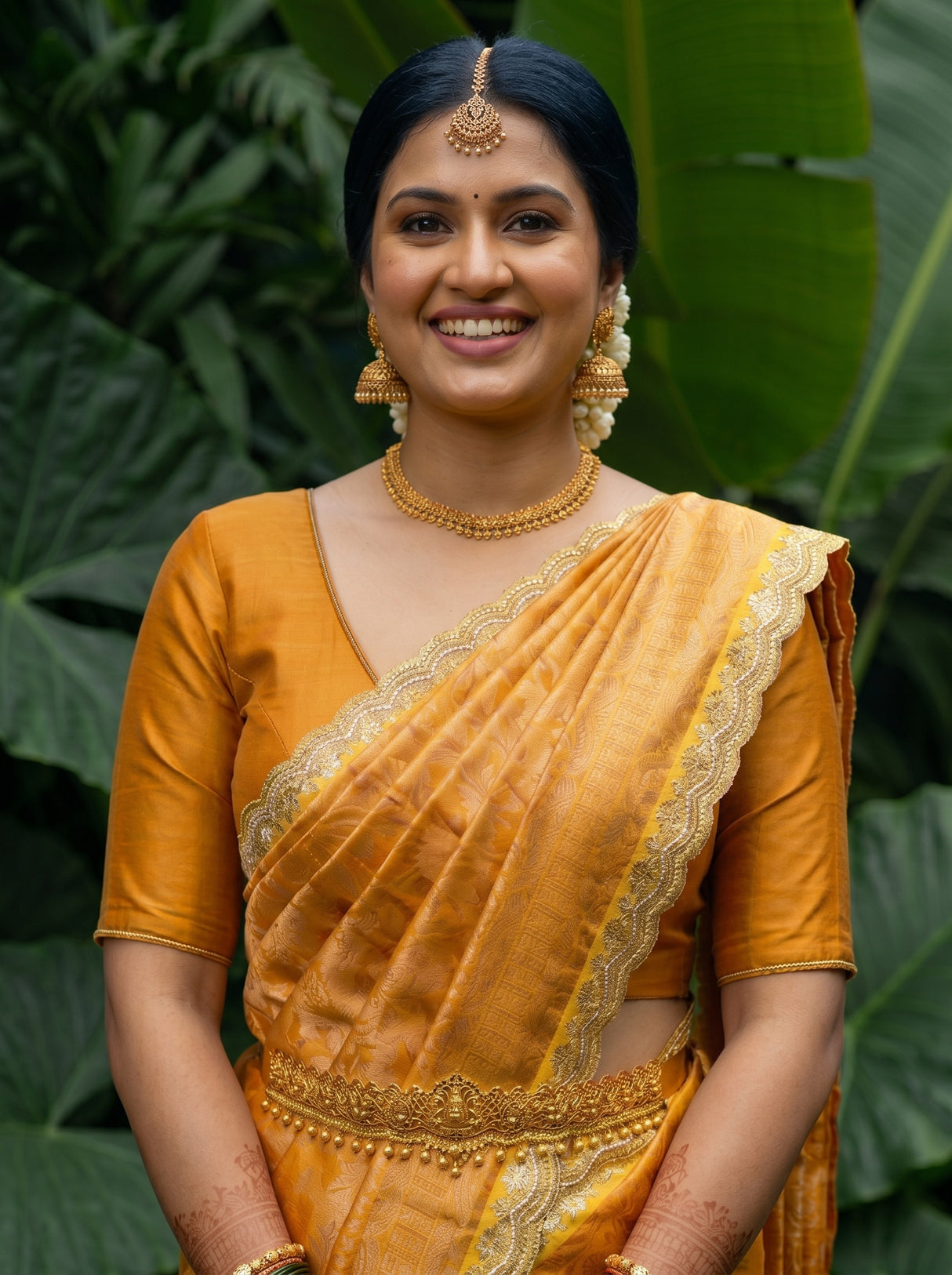 MIMOSA Saree Saree — pose 10 styling detail