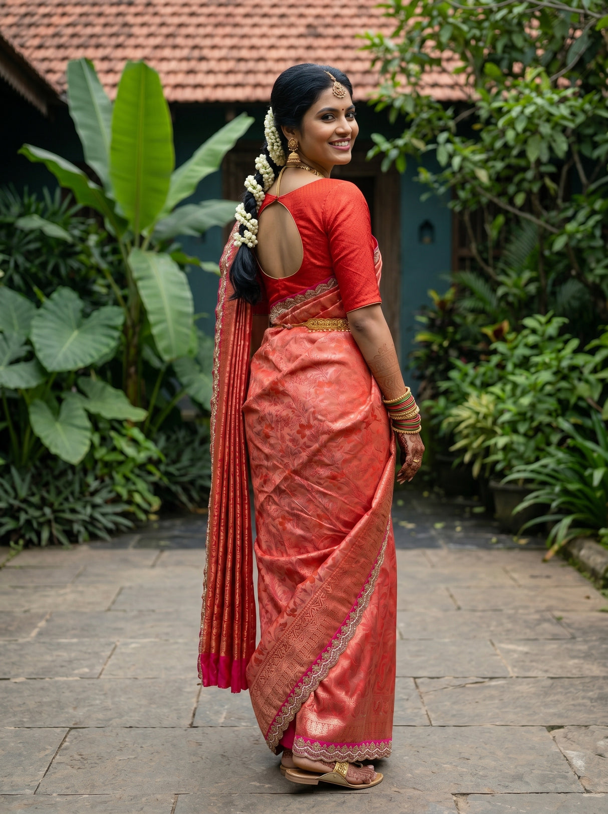 MIMOSA Saree Saree — pose 7 styling detail