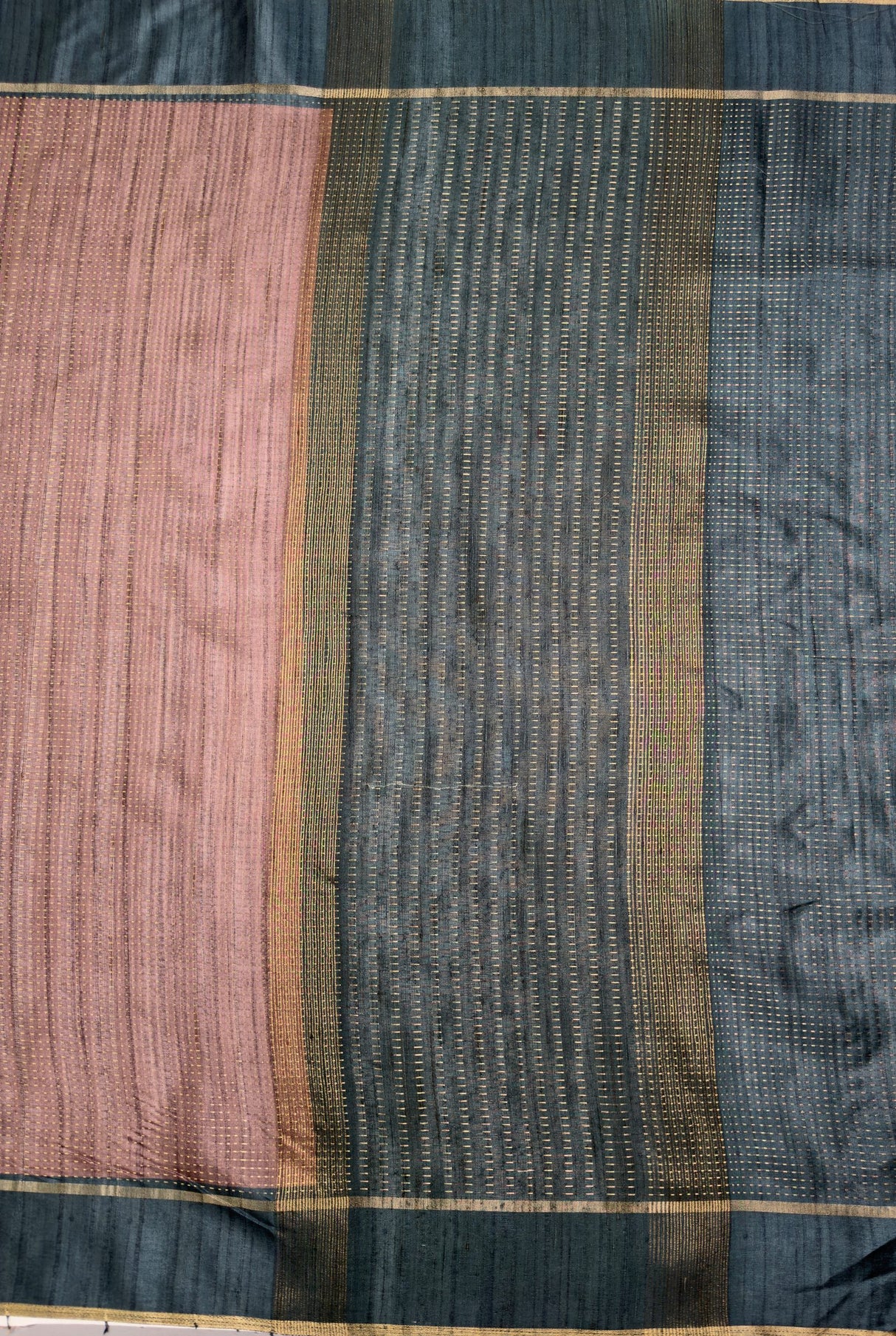 MIMOSA Saree Saree — pallu and zari work detail