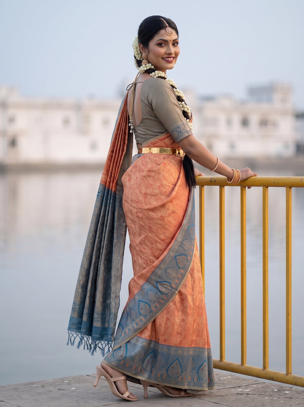 MIMOSA Saree Saree — pose 9 styling detail
