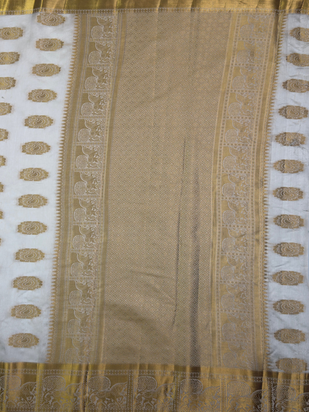 MIMOSA Saree Saree — pallu and zari work detail
