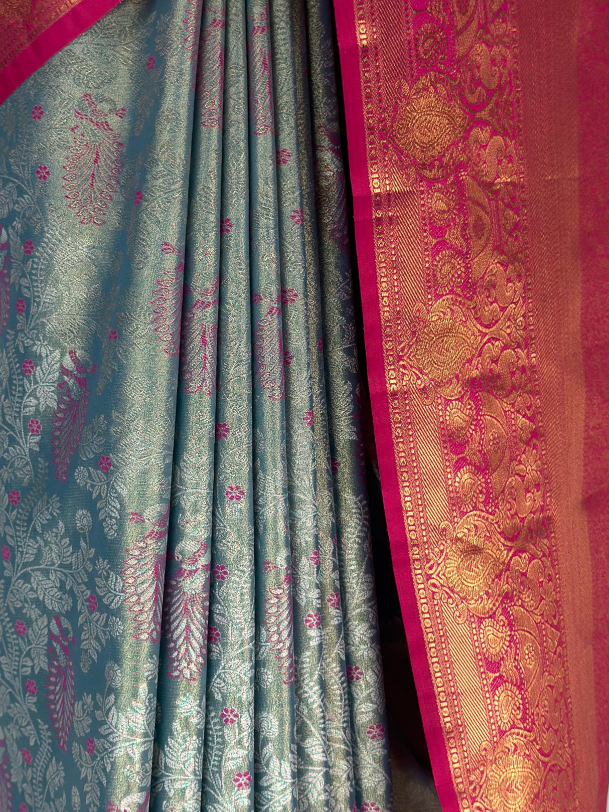MIMOSA Sapphire Saree Saree — fleets shot full lifestyle
