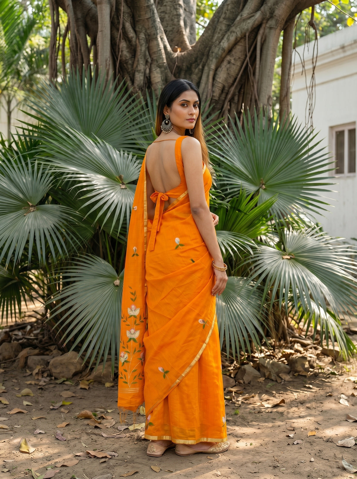 MIMOSA Saree Saree — pose 7 styling detail