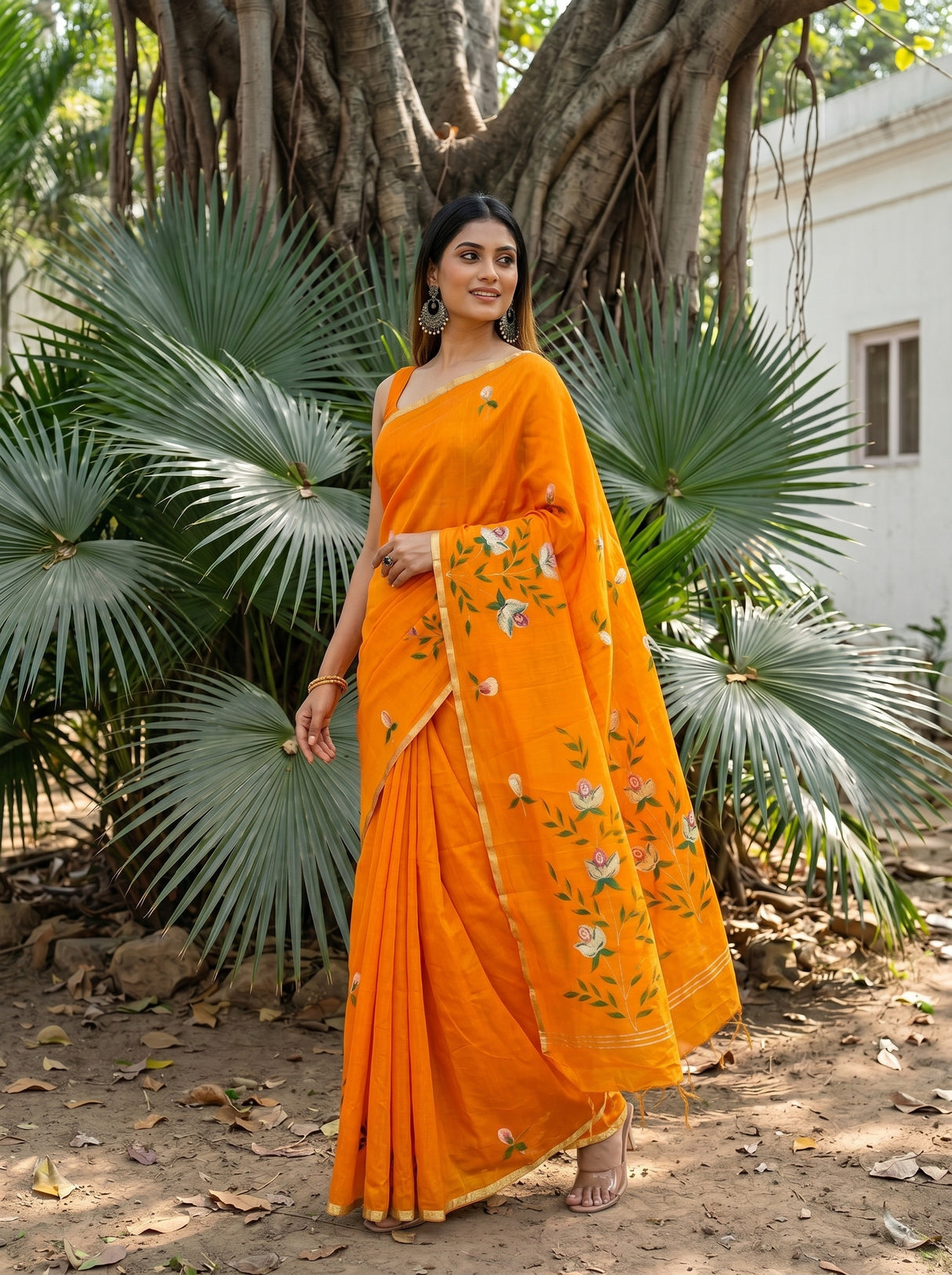 MIMOSA Saree Saree — pose 9 styling detail