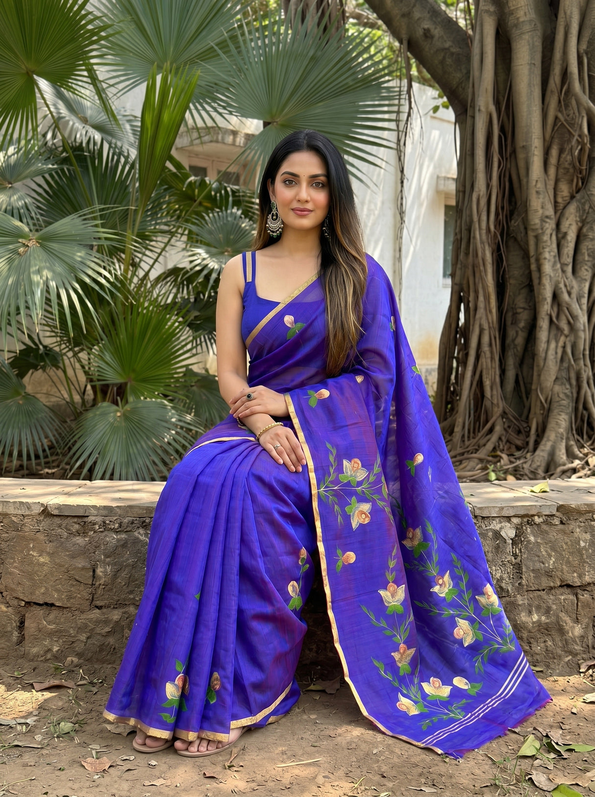 MIMOSA Saree Saree — pose 8 styling detail