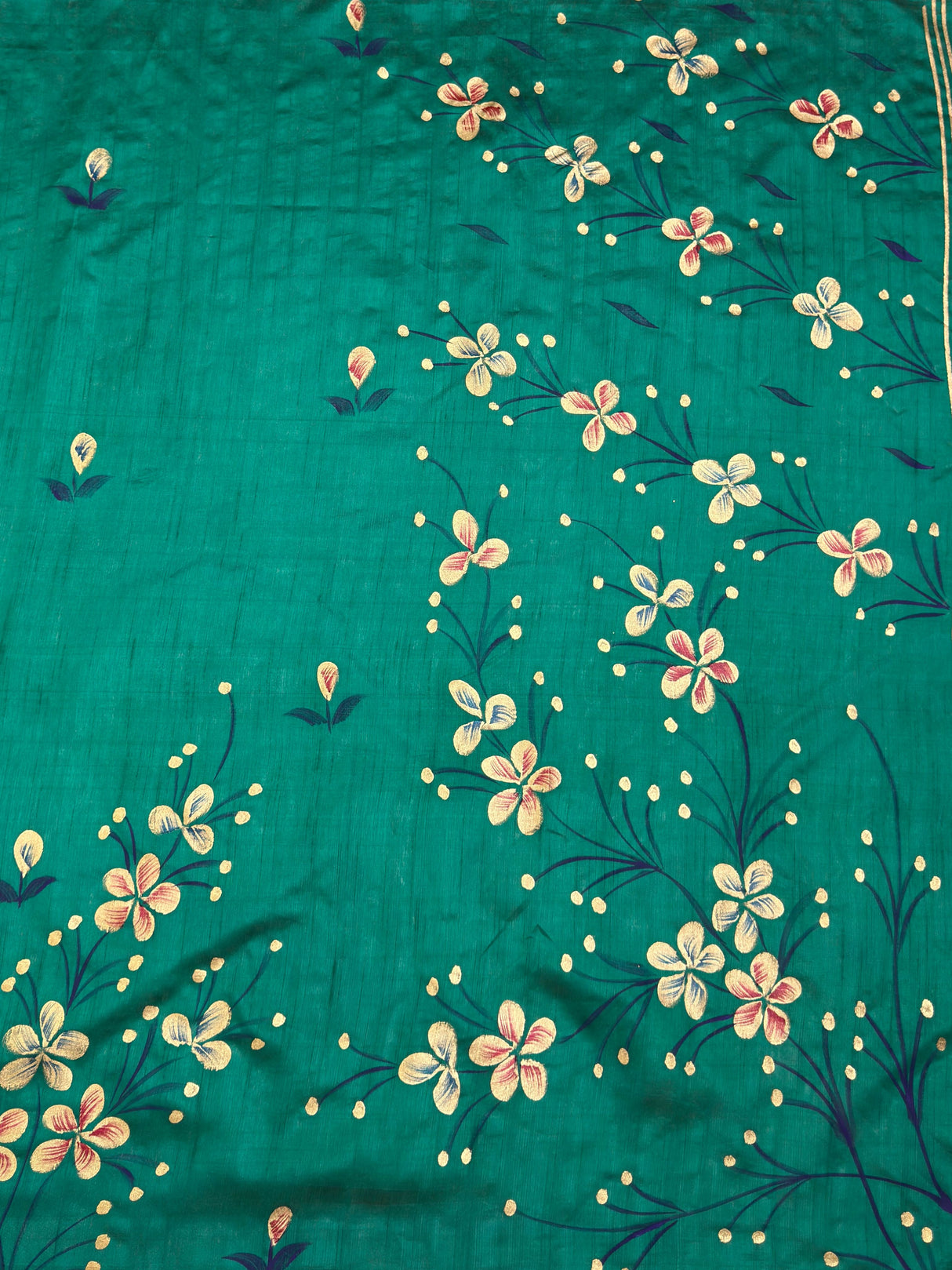 MIMOSA Saree Saree — pallu and zari work detail