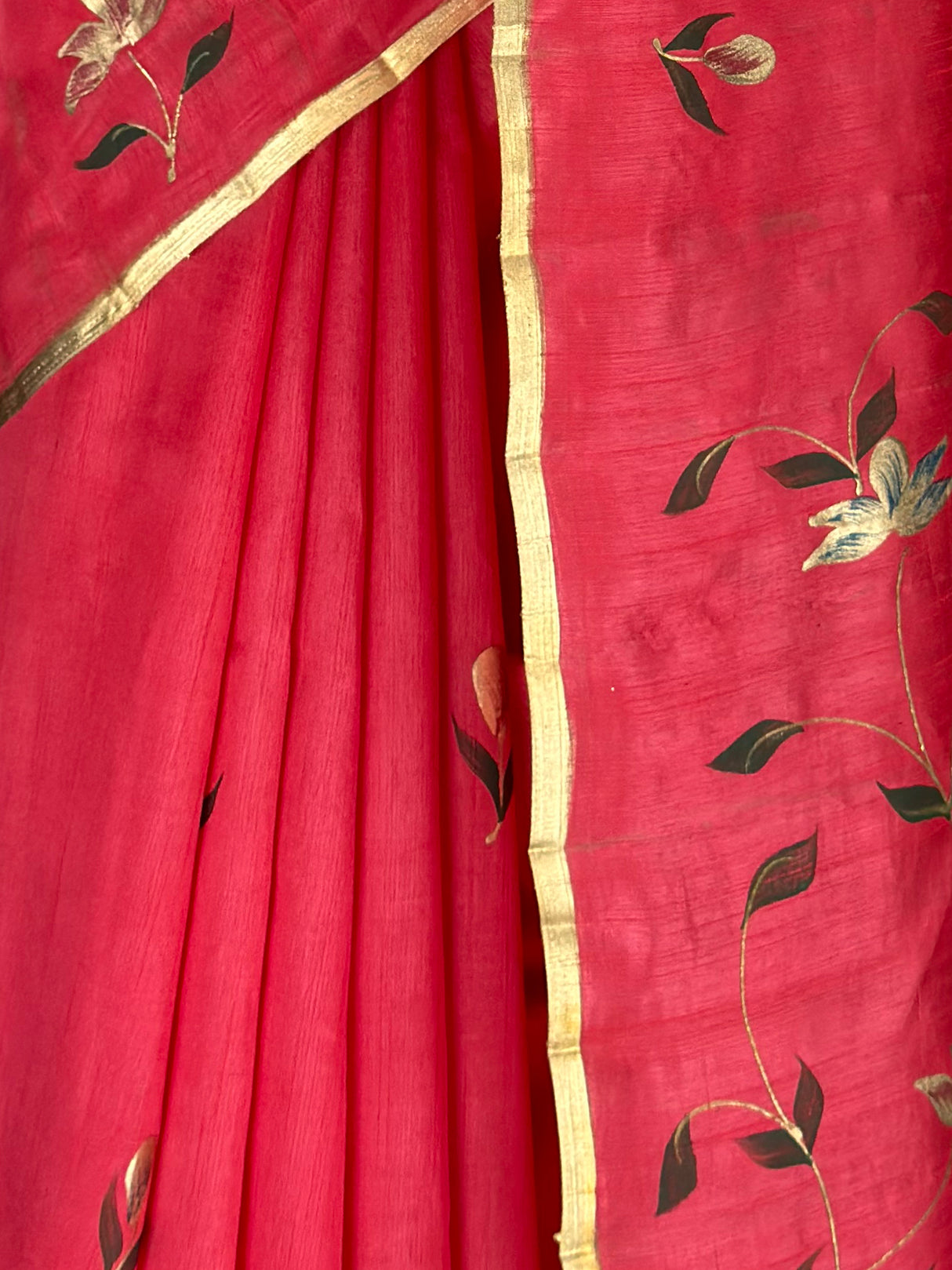 MIMOSA Gajari Banarasi Art Silk Saree — fleets shot full lifestyle
