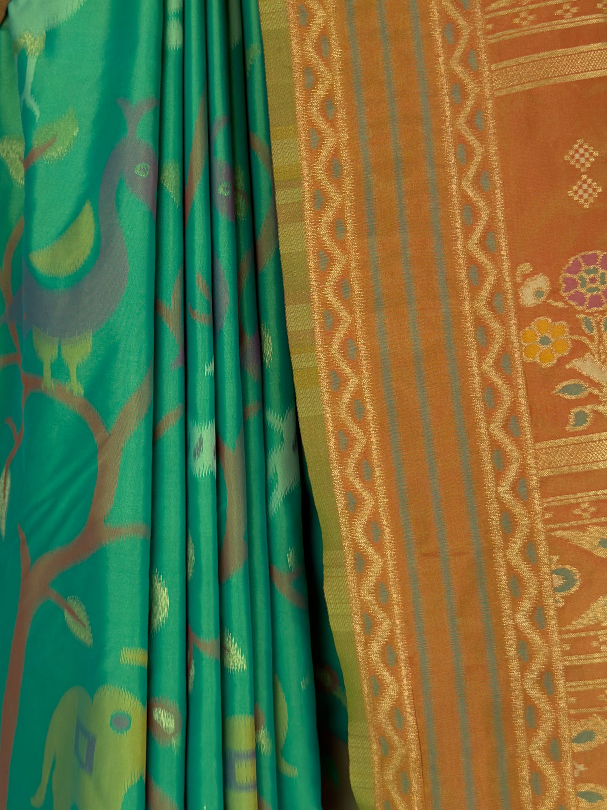 MIMOSA Rama Saree Saree — fleets shot full lifestyle