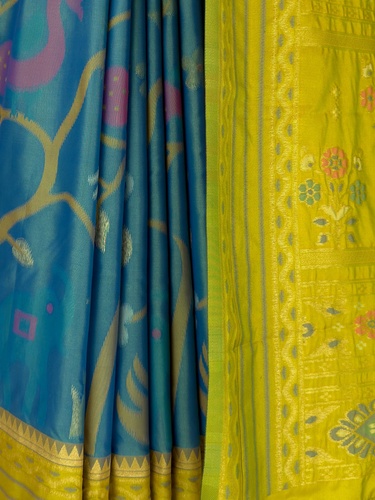 MIMOSA Sapphire Saree Saree — fleets shot full lifestyle