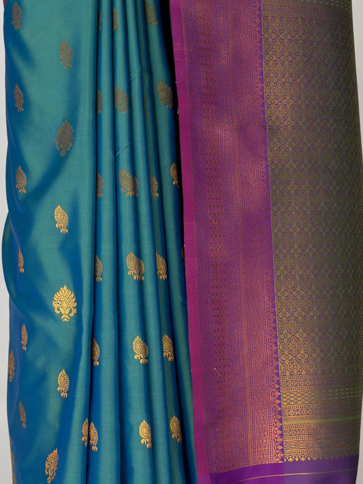 MIMOSA Sapphire Saree Saree — fleets shot full lifestyle