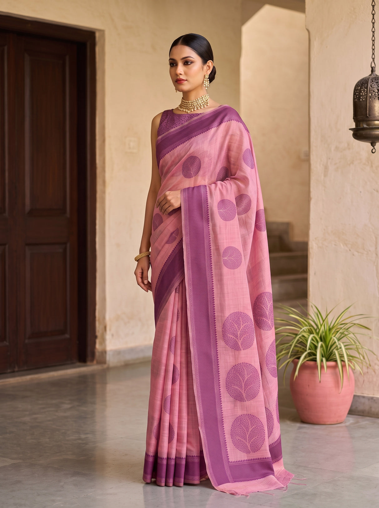 MIMOSA Saree Saree — pose 4 styling detail