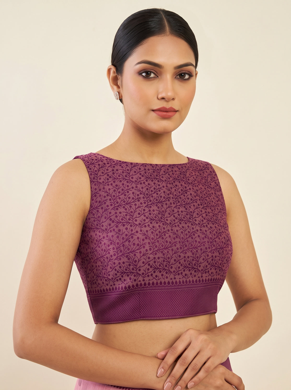 MIMOSA Saree Saree — blouse close-up