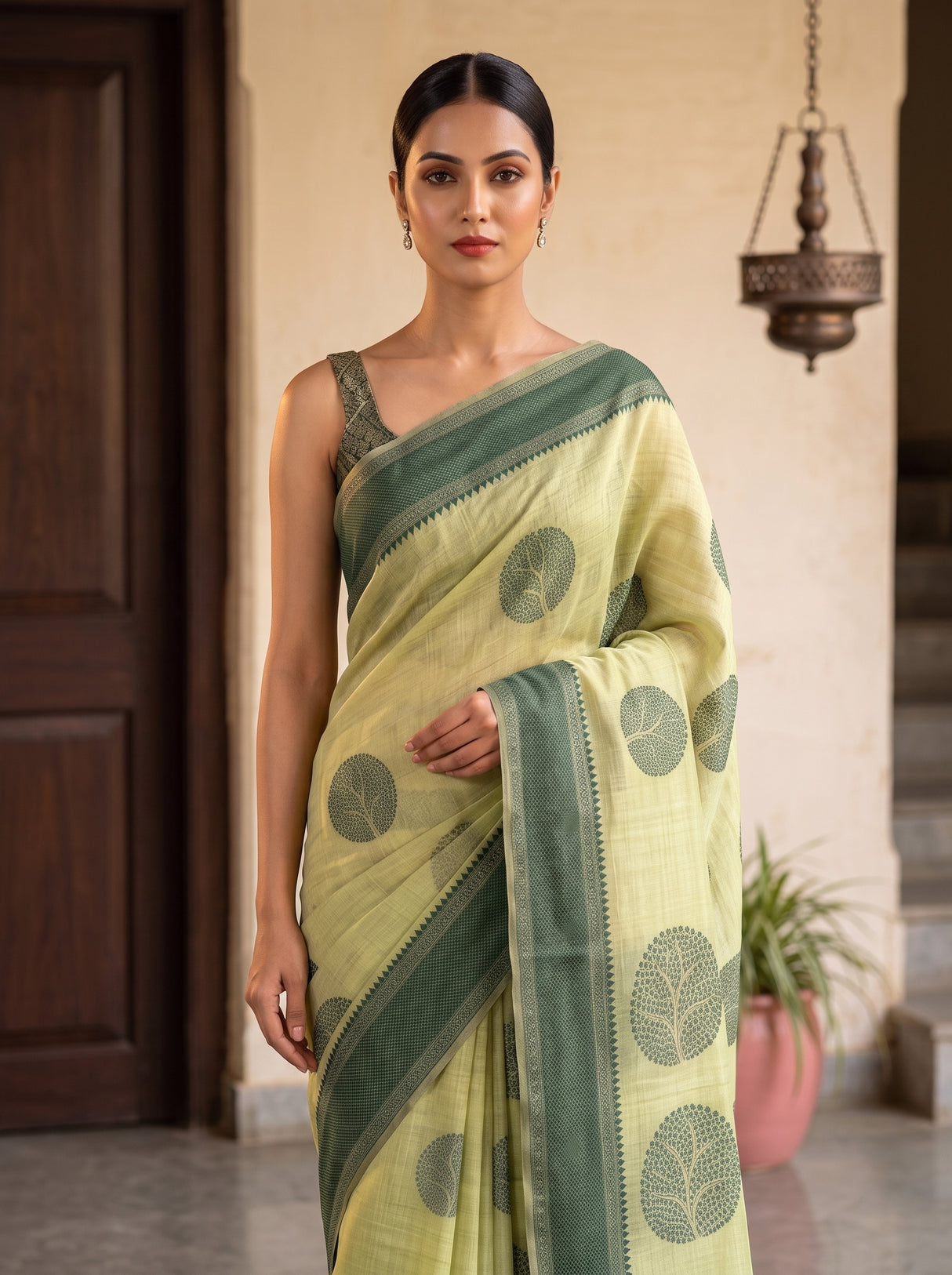 MIMOSA Saree Saree — pose 10 styling detail