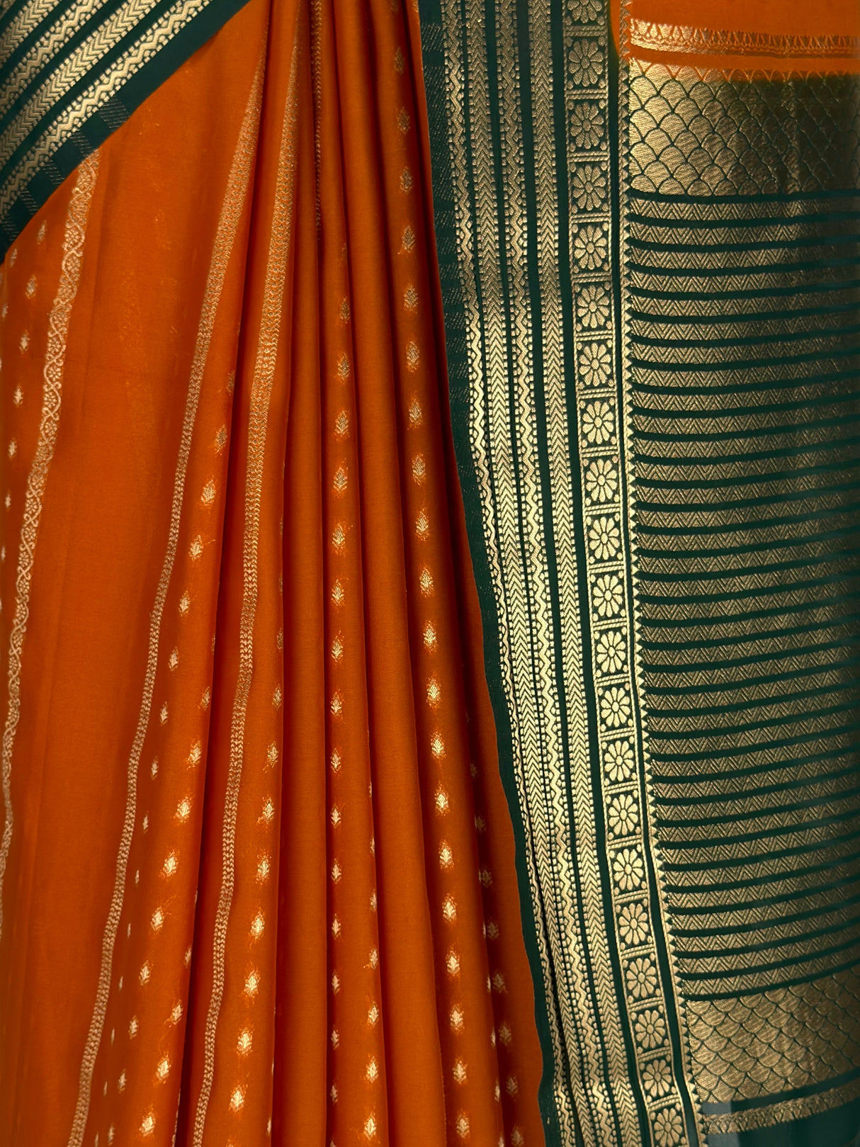 MIMOSA Mustard Saree Saree — fleets shot full lifestyle